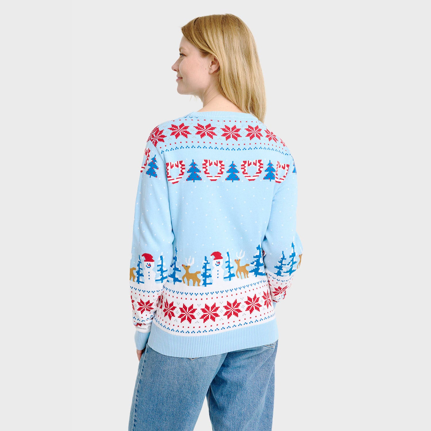 Christmas wonderland julesweater - Dame.