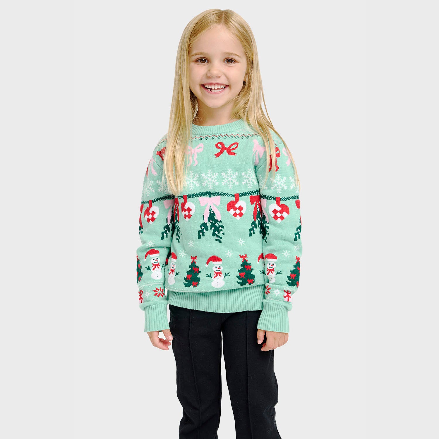 Den sløjfede julesweater - Barn.