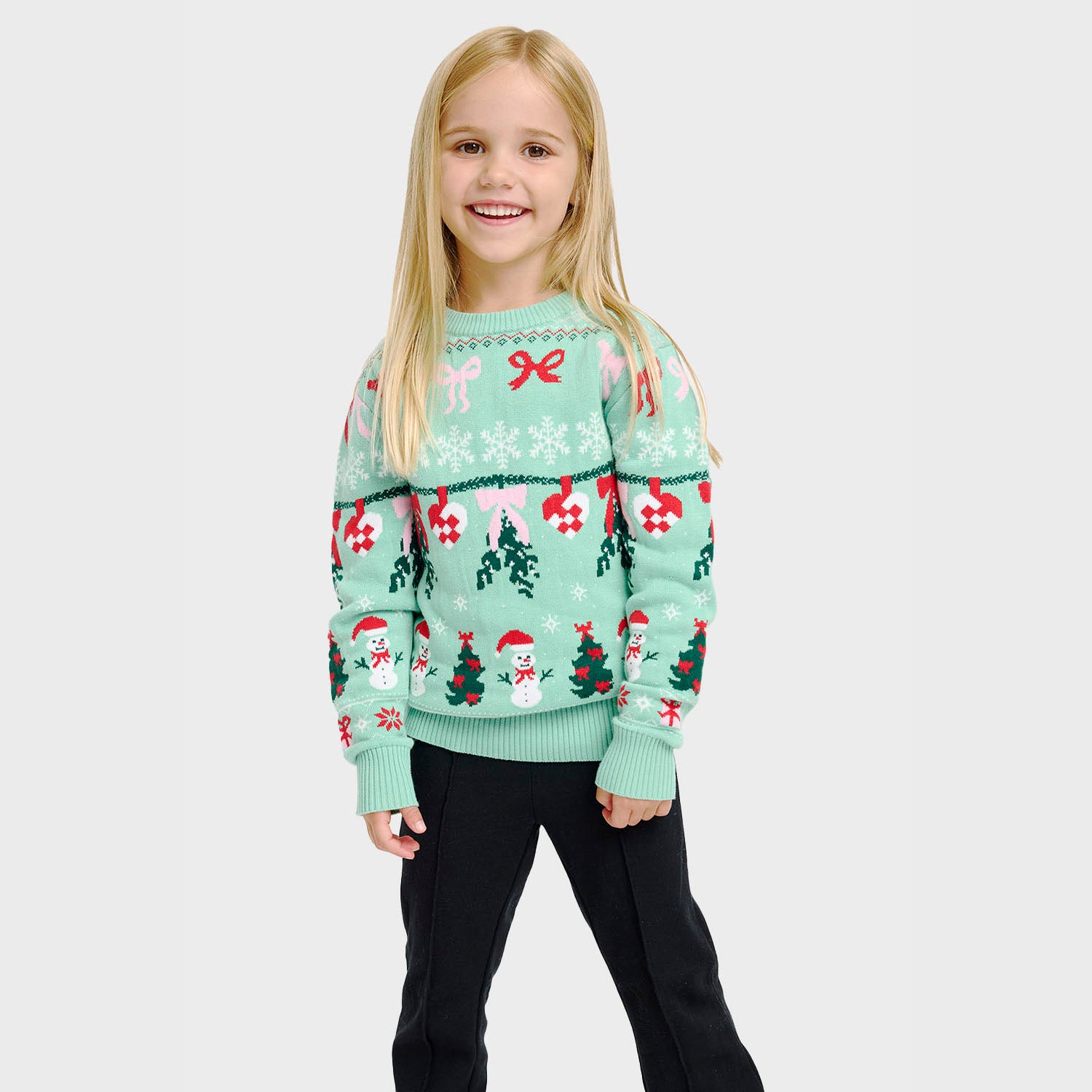 Den sløjfede julesweater - Barn.