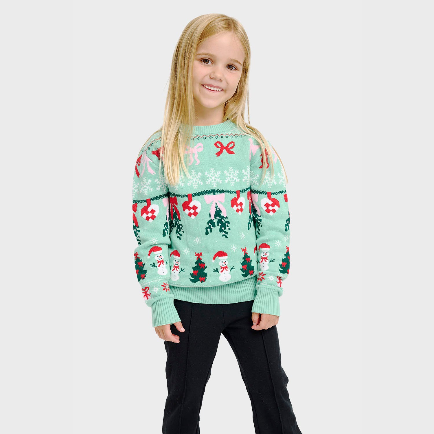 Den sløjfede julesweater - Barn.