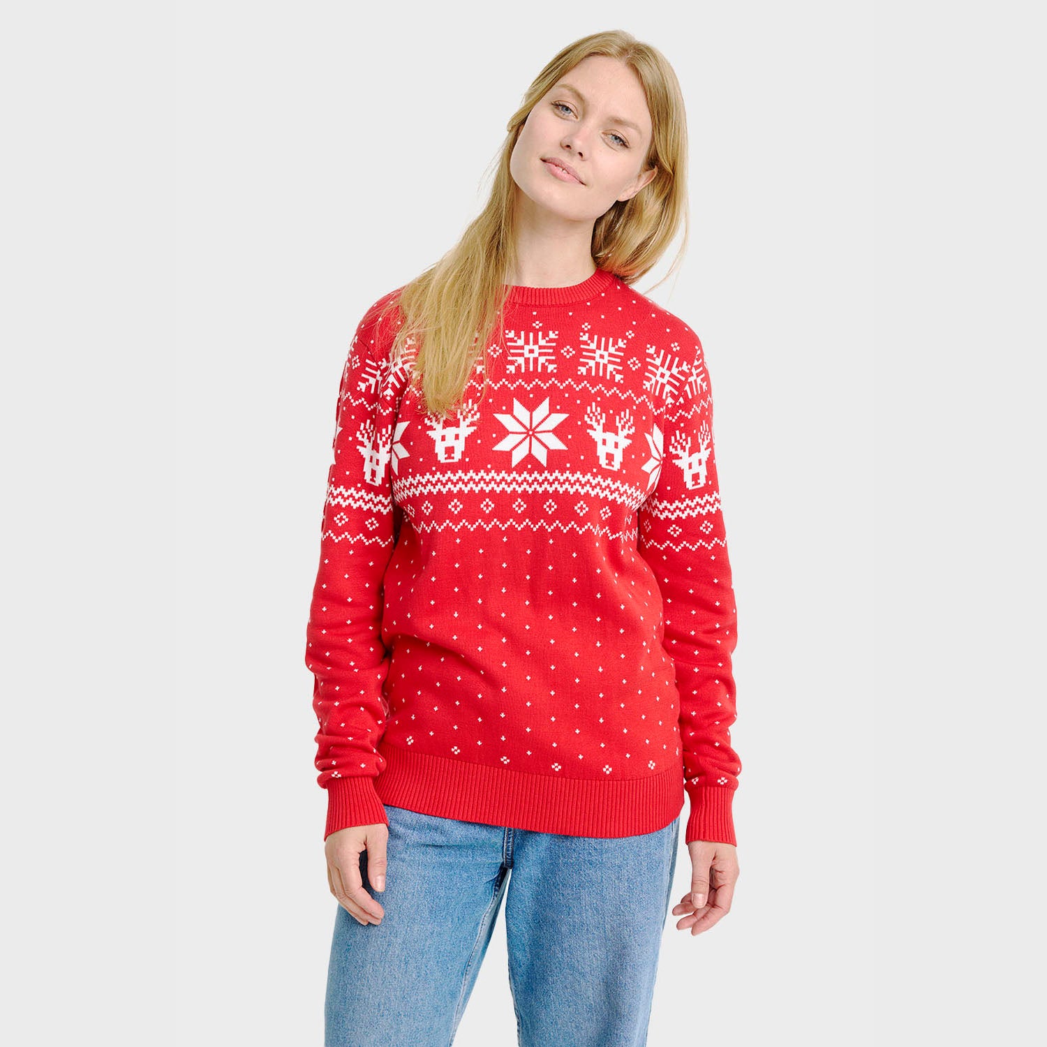 Den skandinaviske julesweater - Dame.