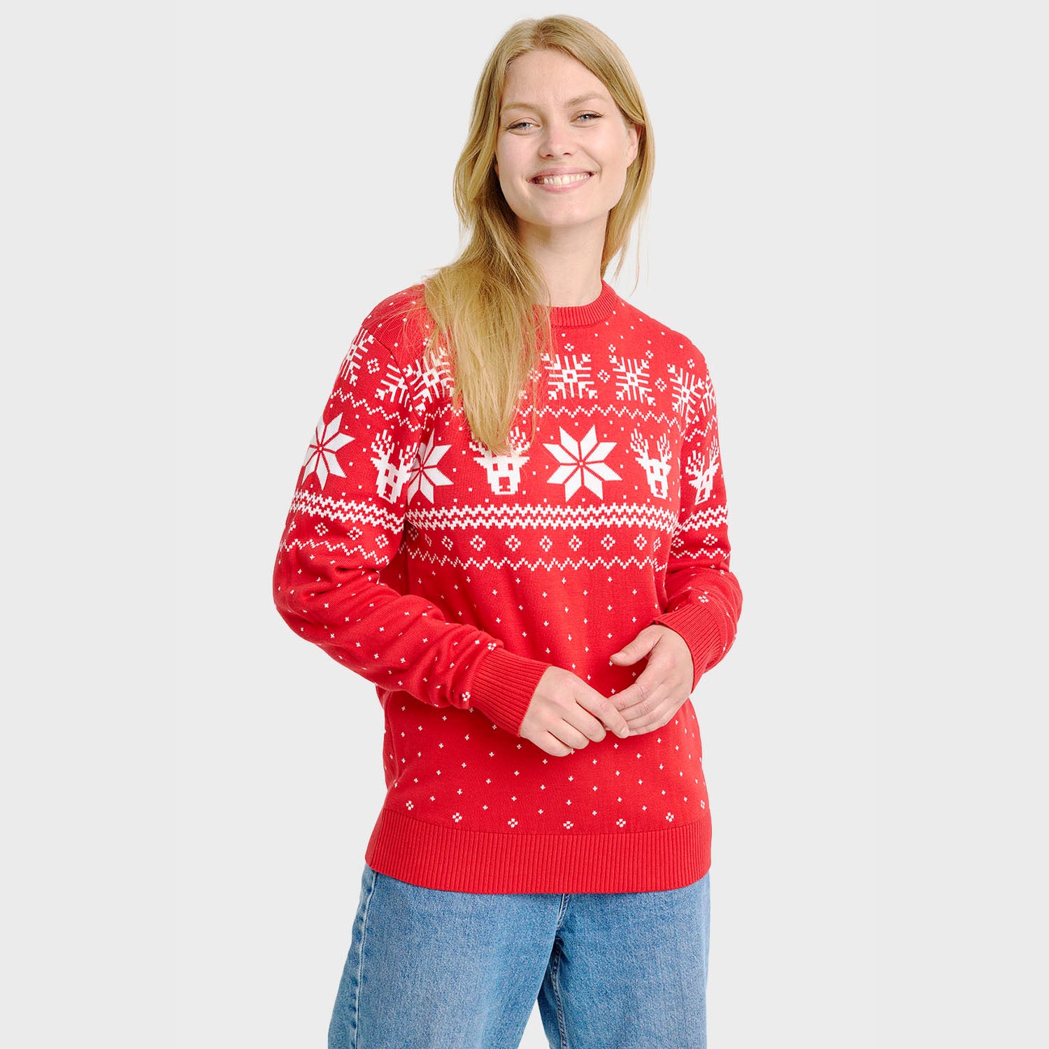 Den skandinaviske julesweater - Dame.