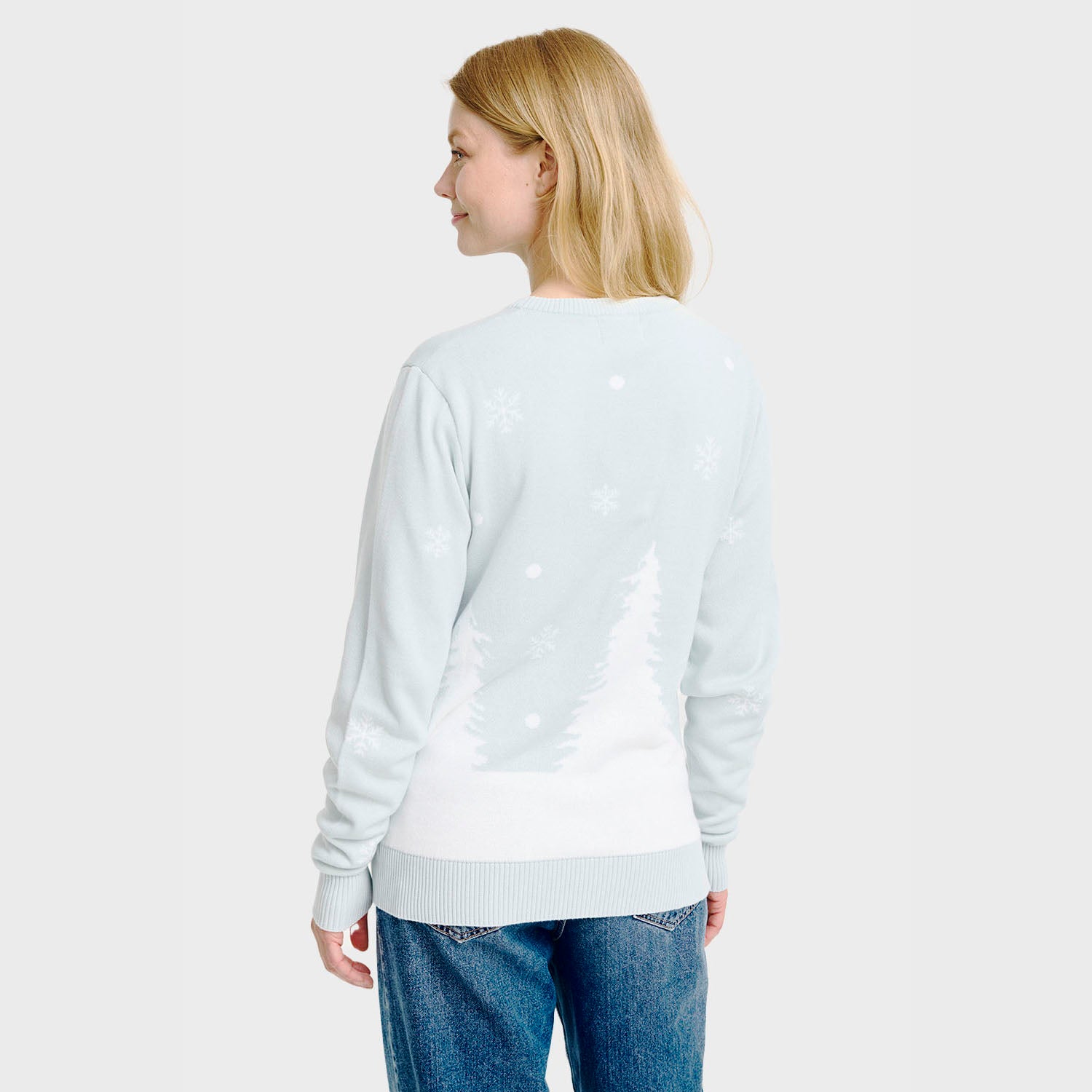 Den søde pingvin julesweater - Dame.