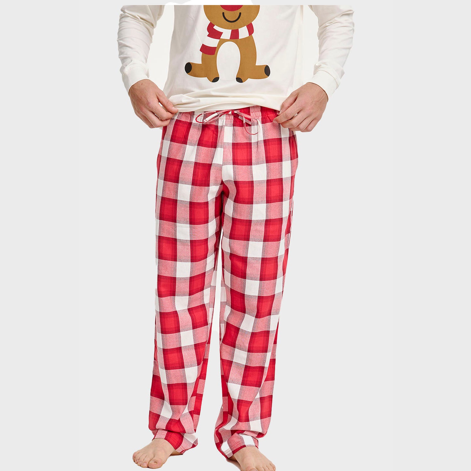 The Reindeer Pyjamas Top - Dame