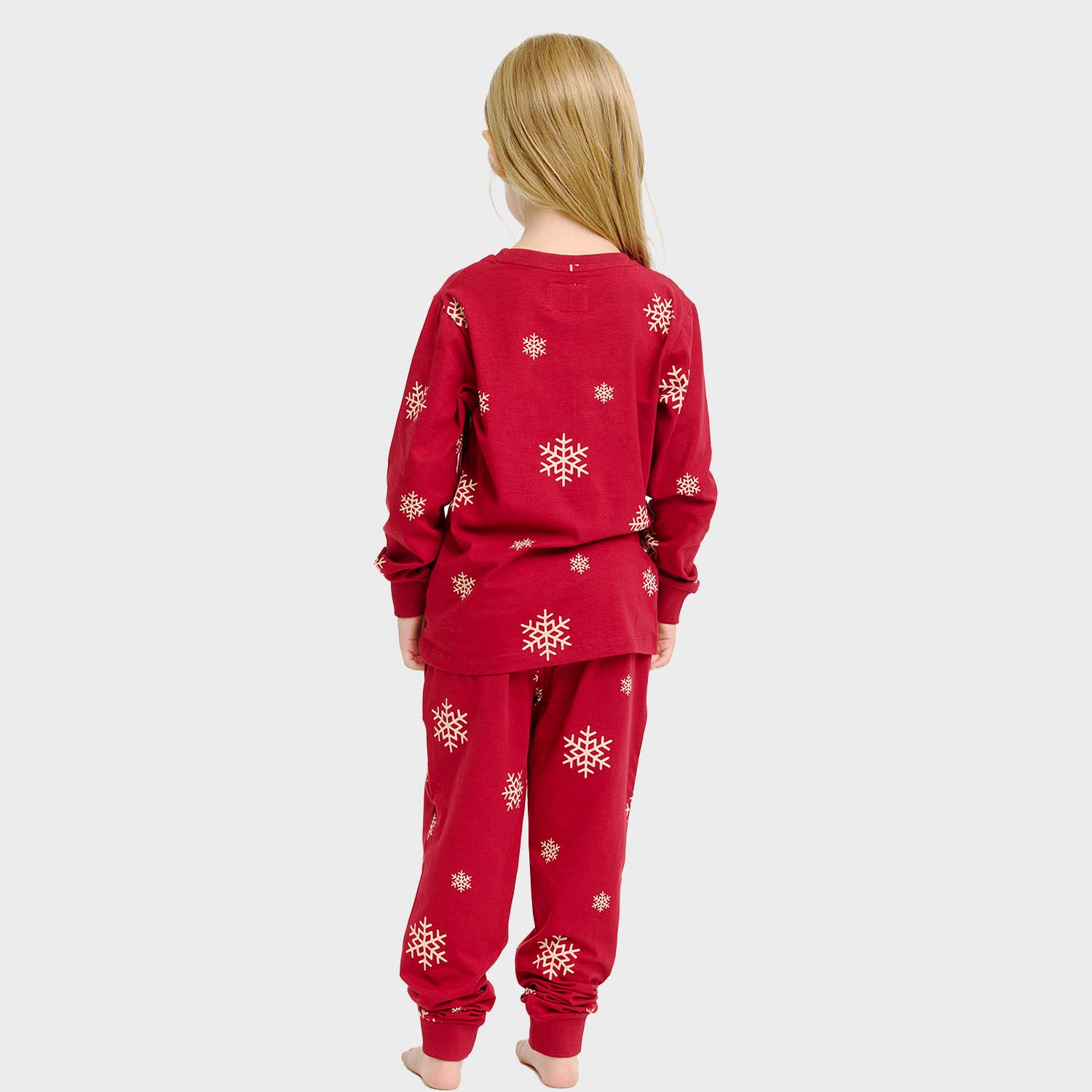 Rudolfs Cute Pyjamas Rød - Børn.