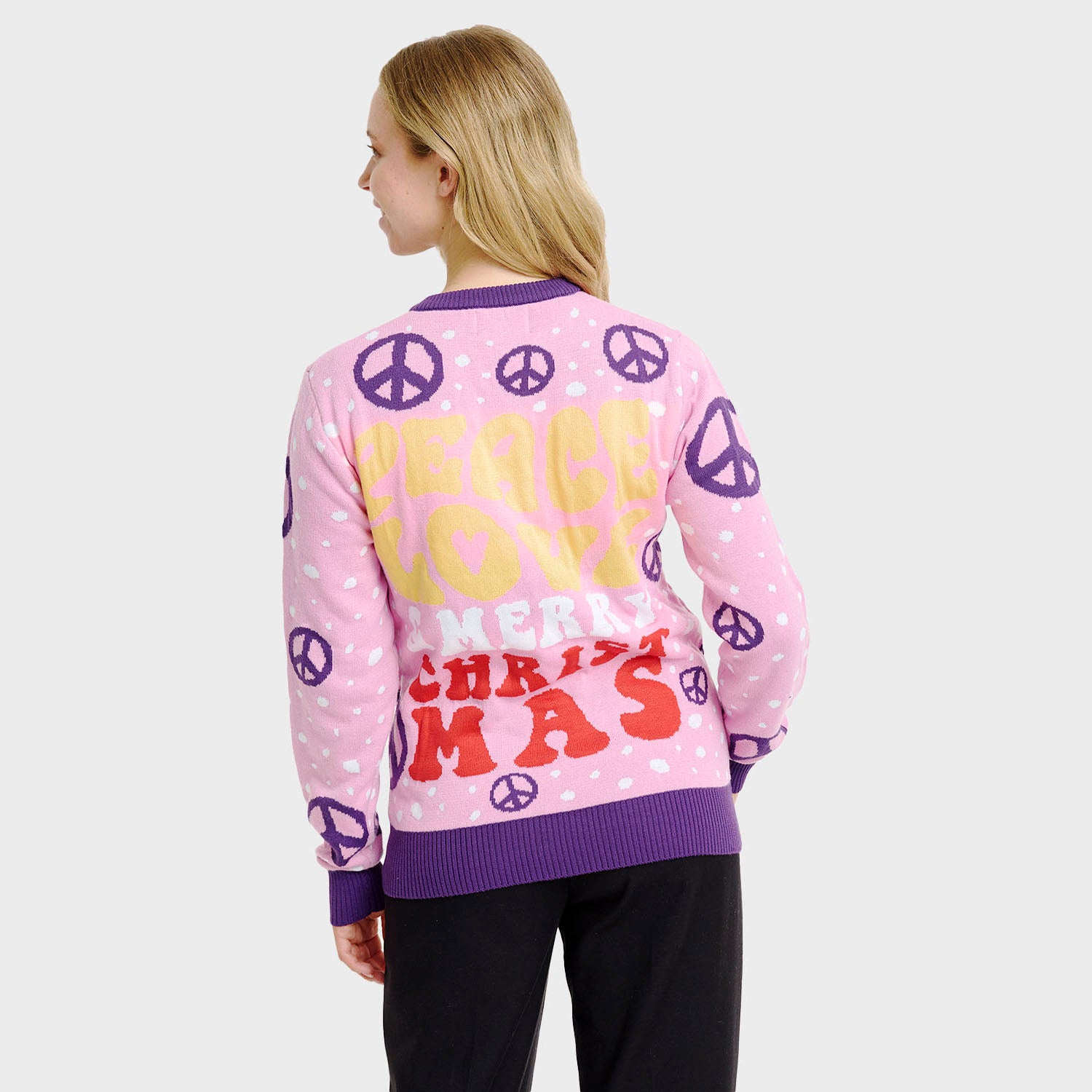 Hippie julesweater - Dame