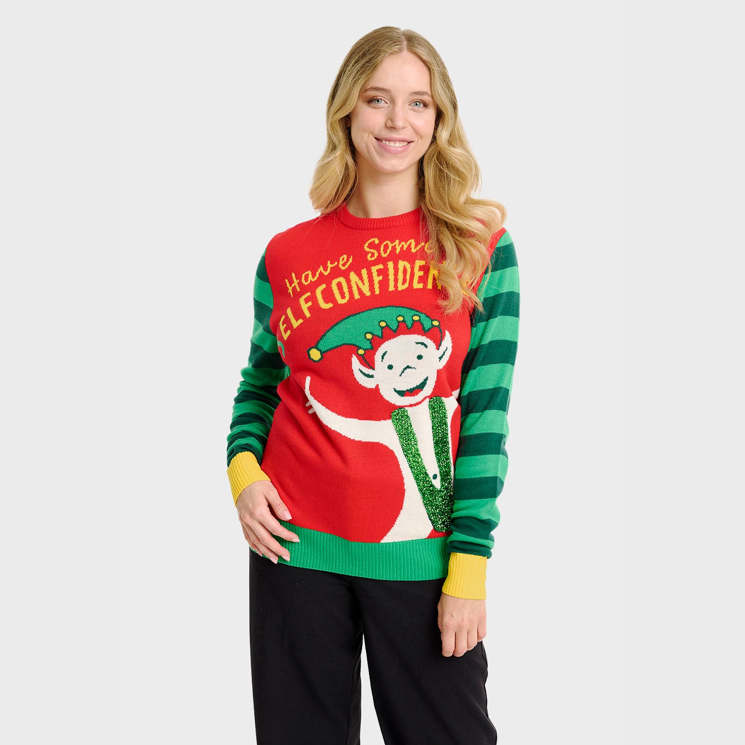 Elf Confidence julesweater - Dame