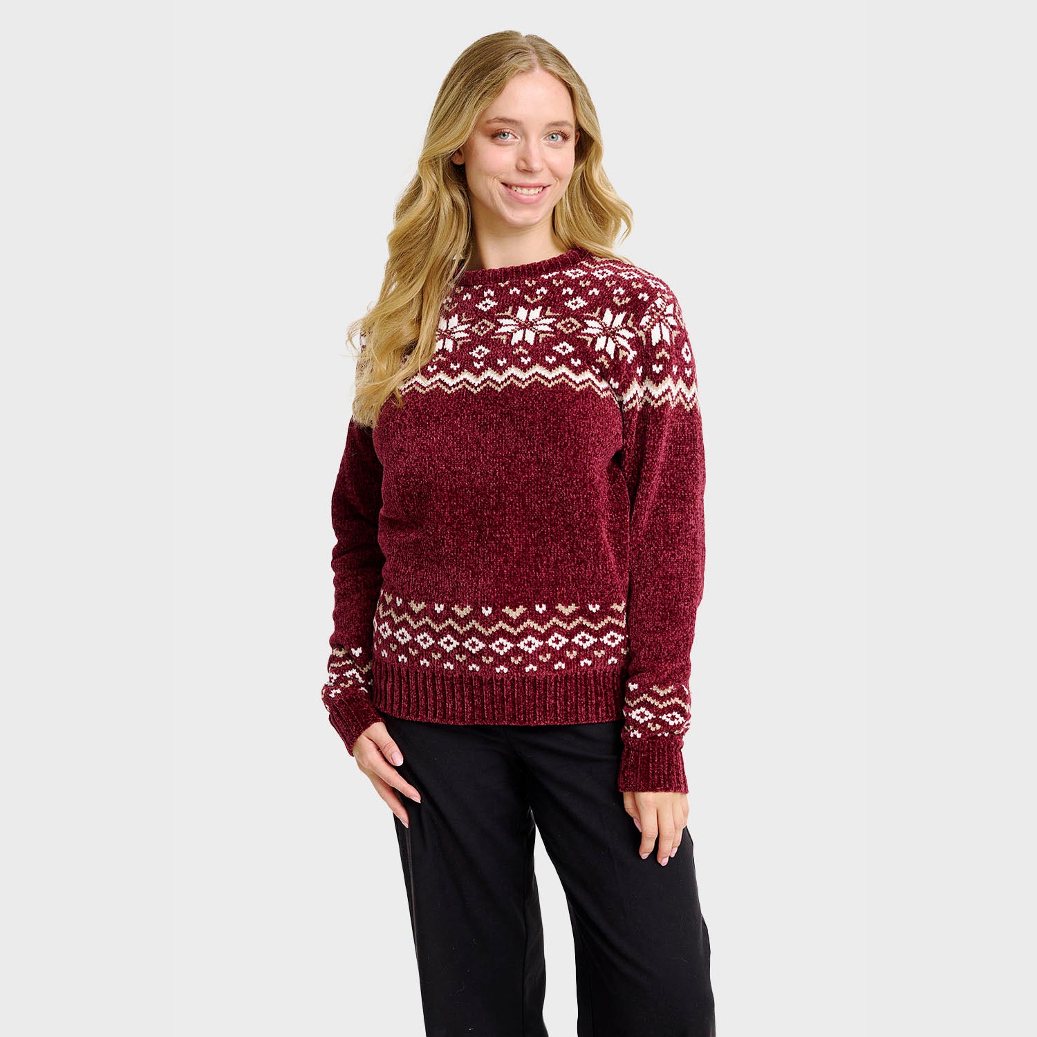 Den nordiske julesweater - Dame