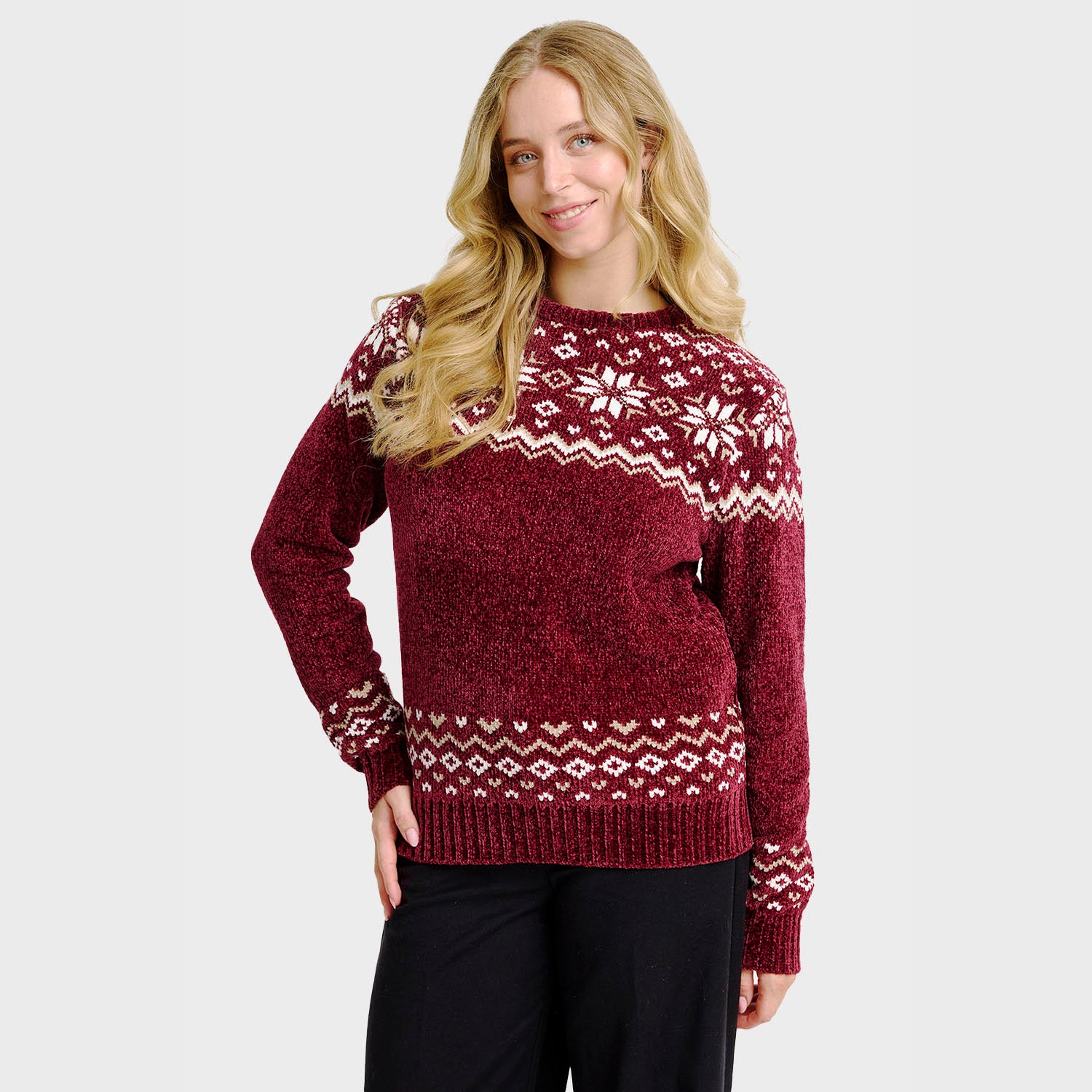 Den nordiske julesweater - Dame