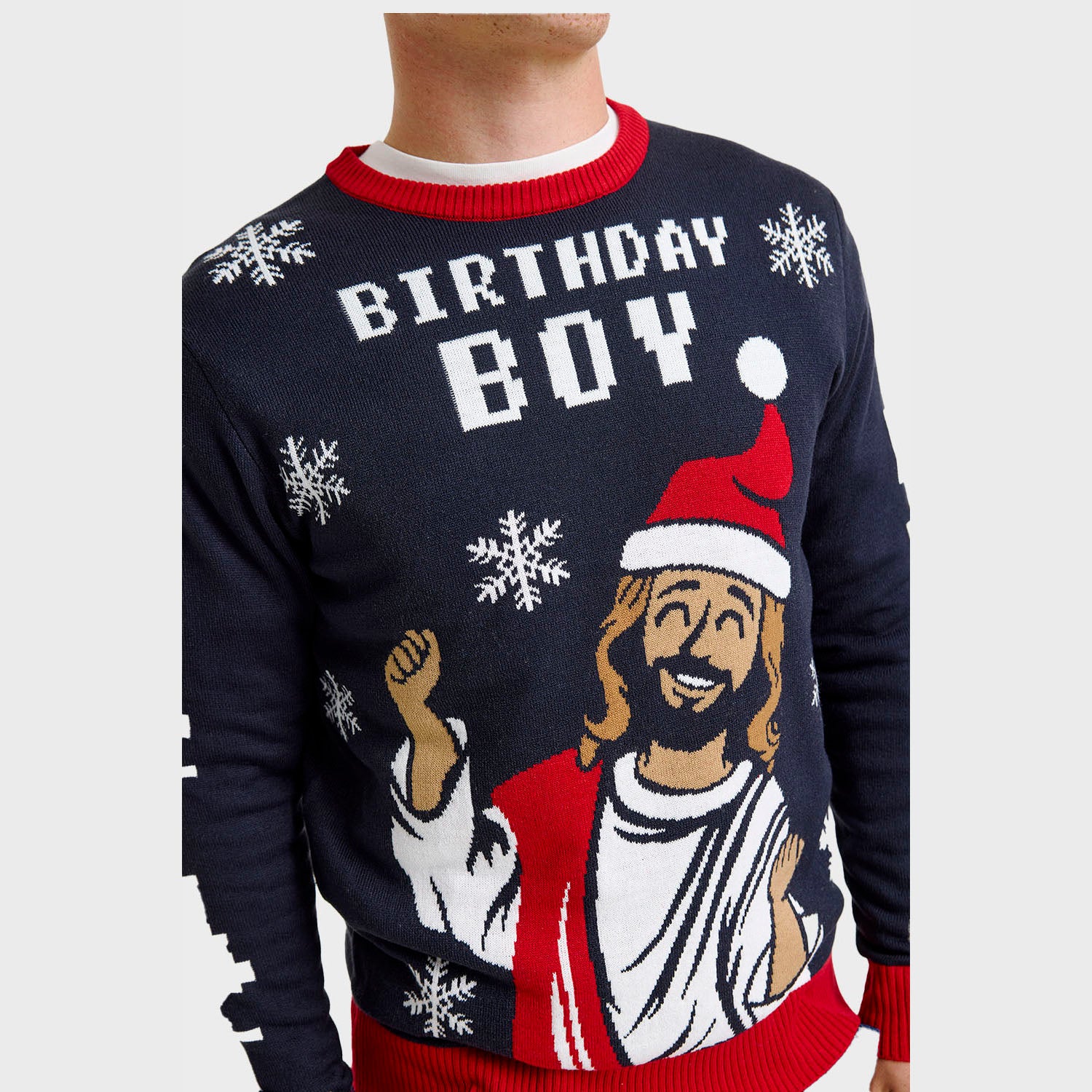 The birthday boy julesweater - Herre