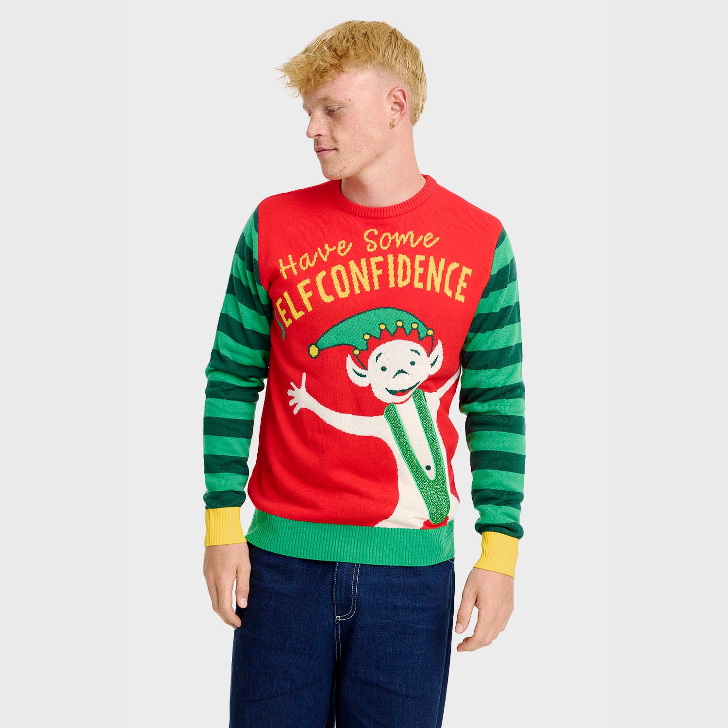 Elf Confidence julesweater - Herre