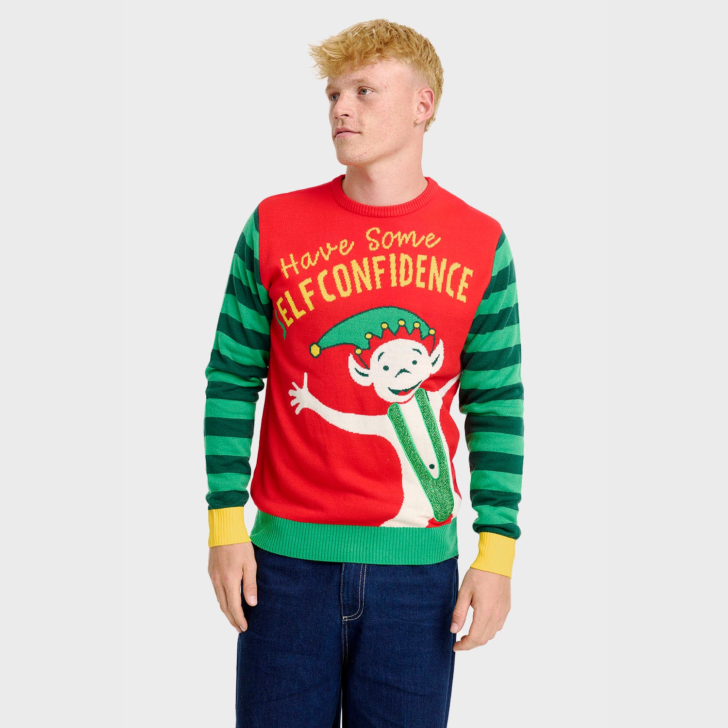 Elf Confidence julesweater - Herre
