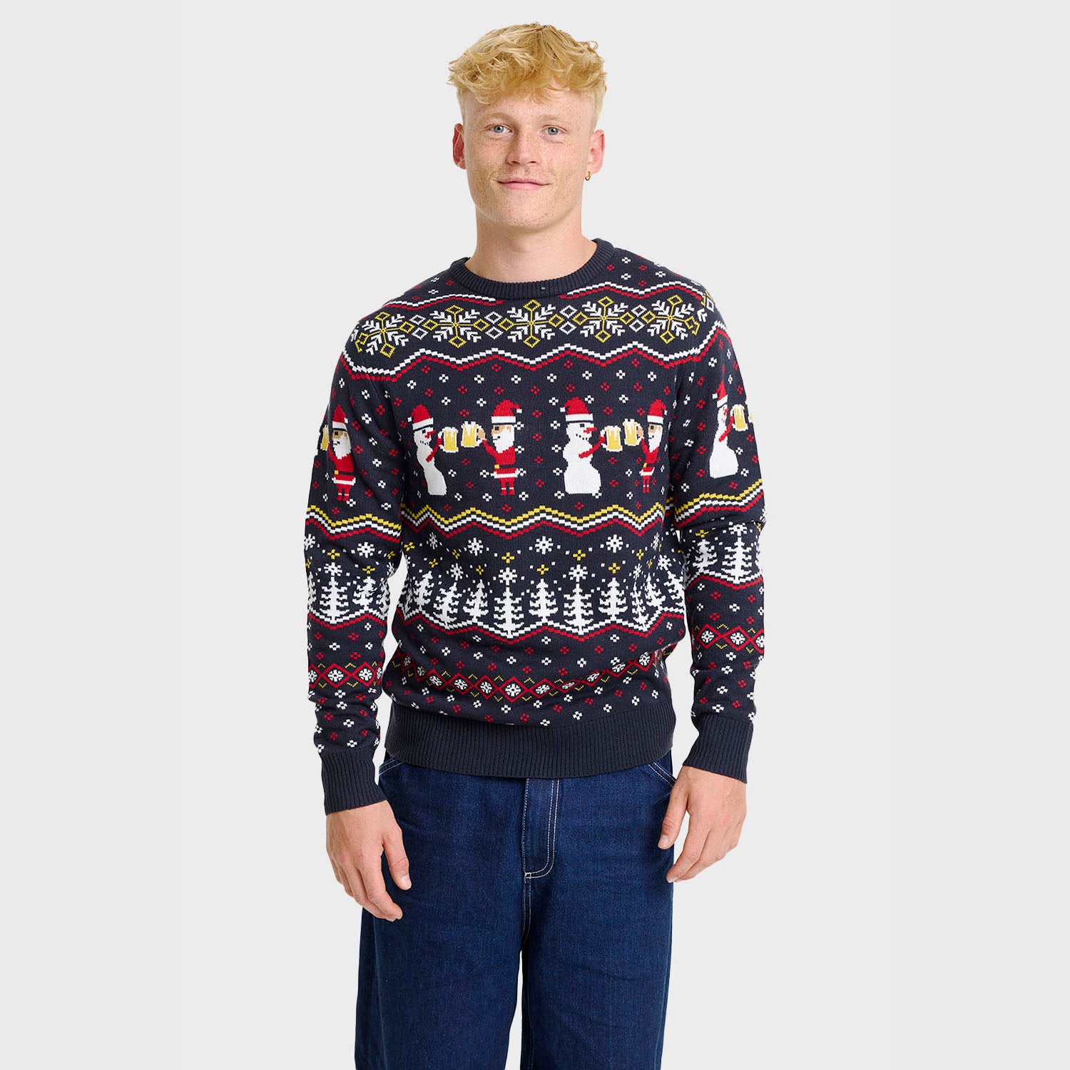 Cheers santa julesweater - Herre