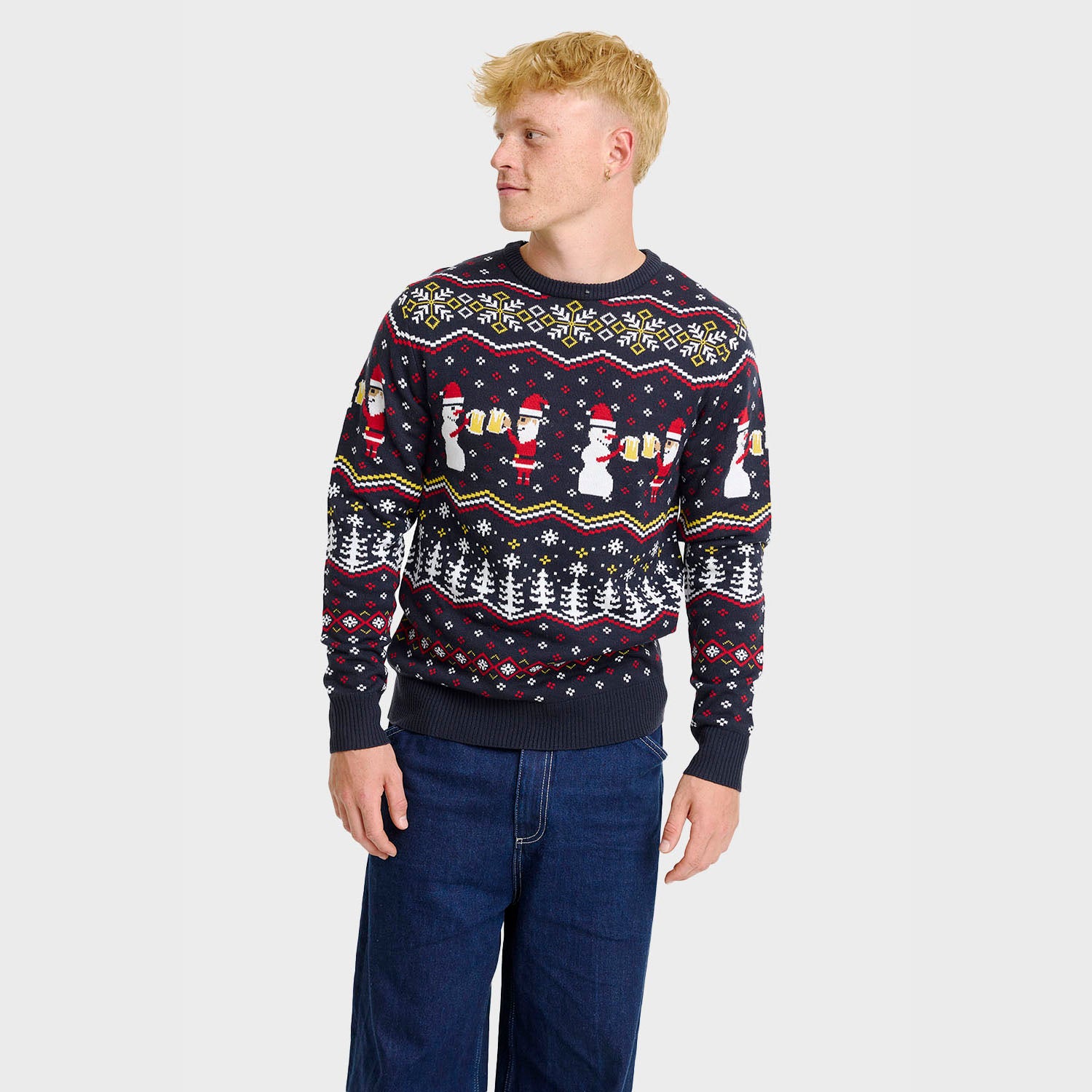 Cheers santa julesweater - Herre