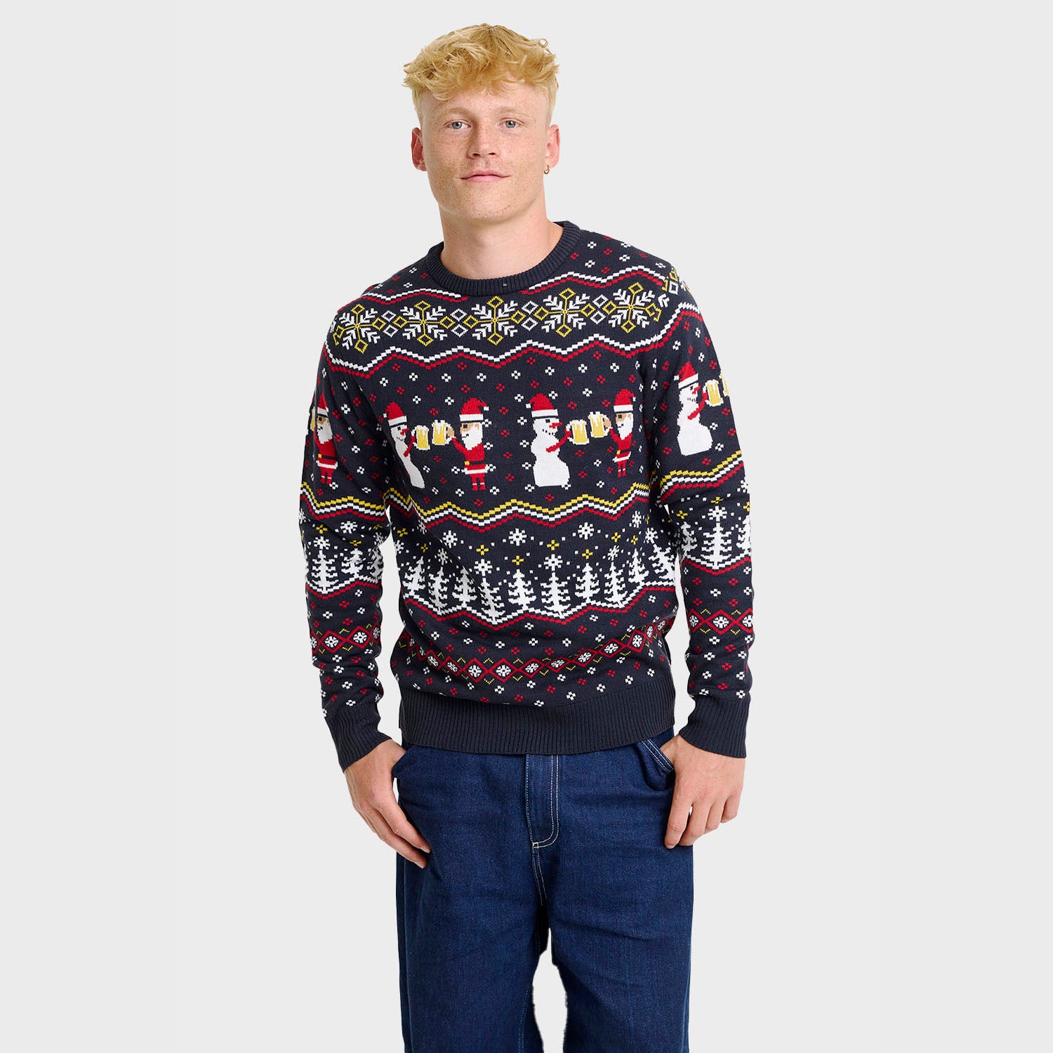 Cheers santa julesweater - Herre