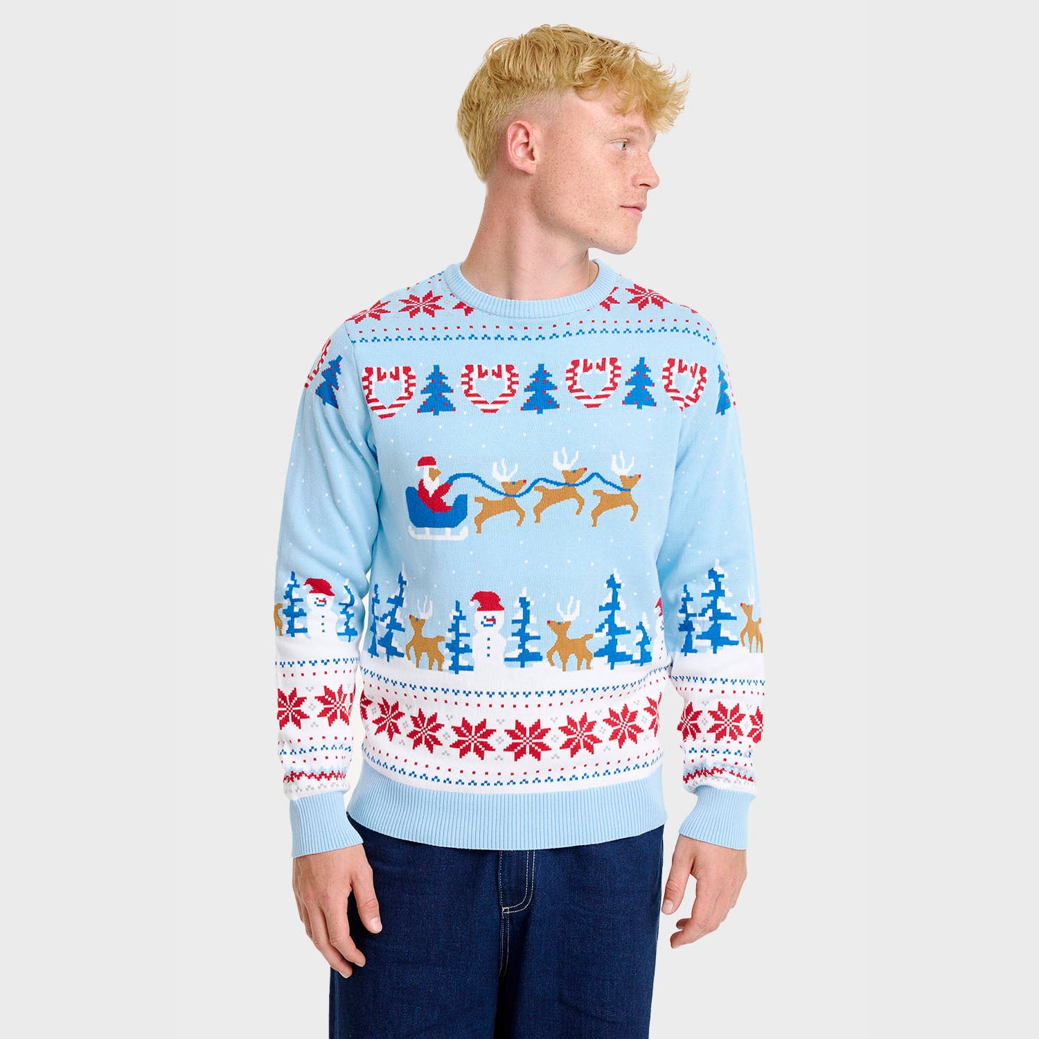 Christmas wonderland julesweater - Herre.