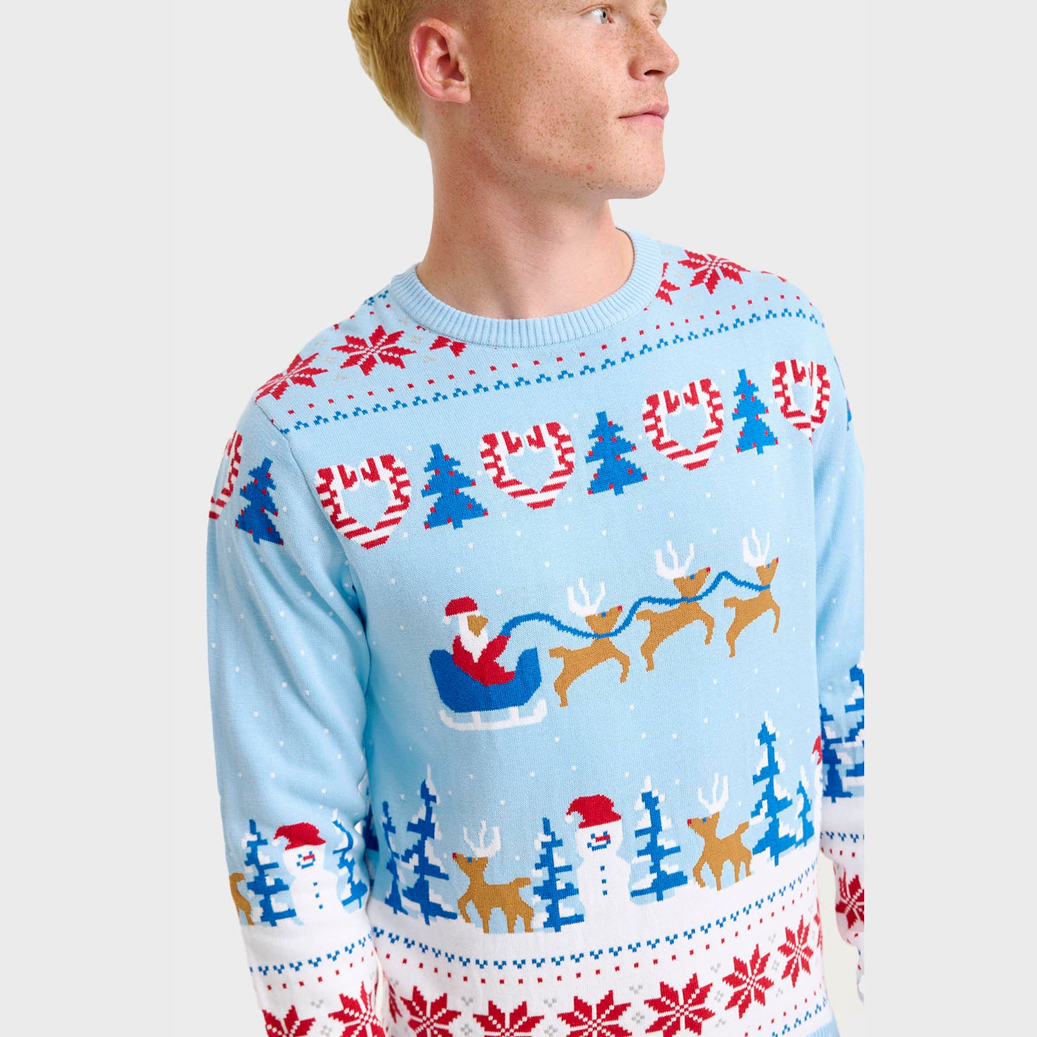 Christmas wonderland julesweater - Herre.