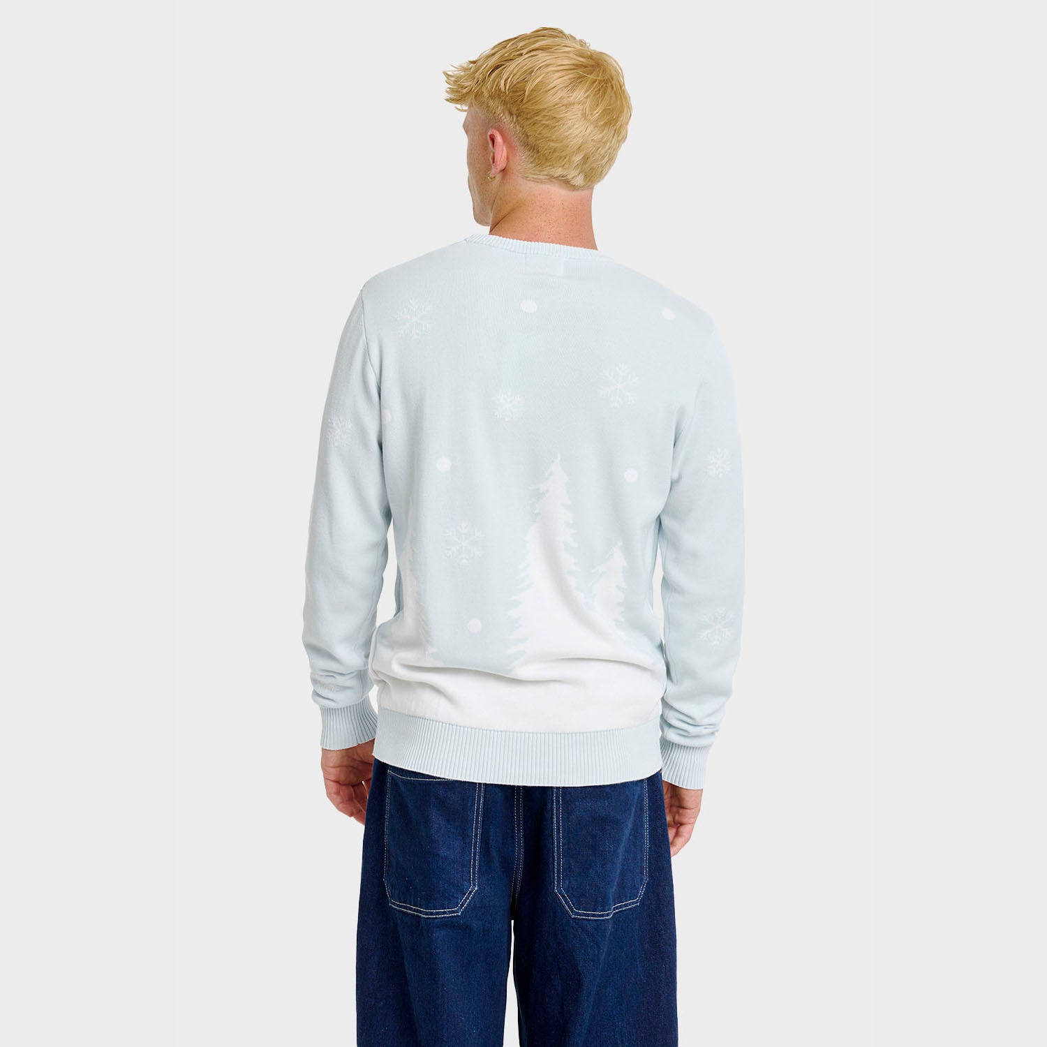 Den søde pingvin julesweater - Herre.