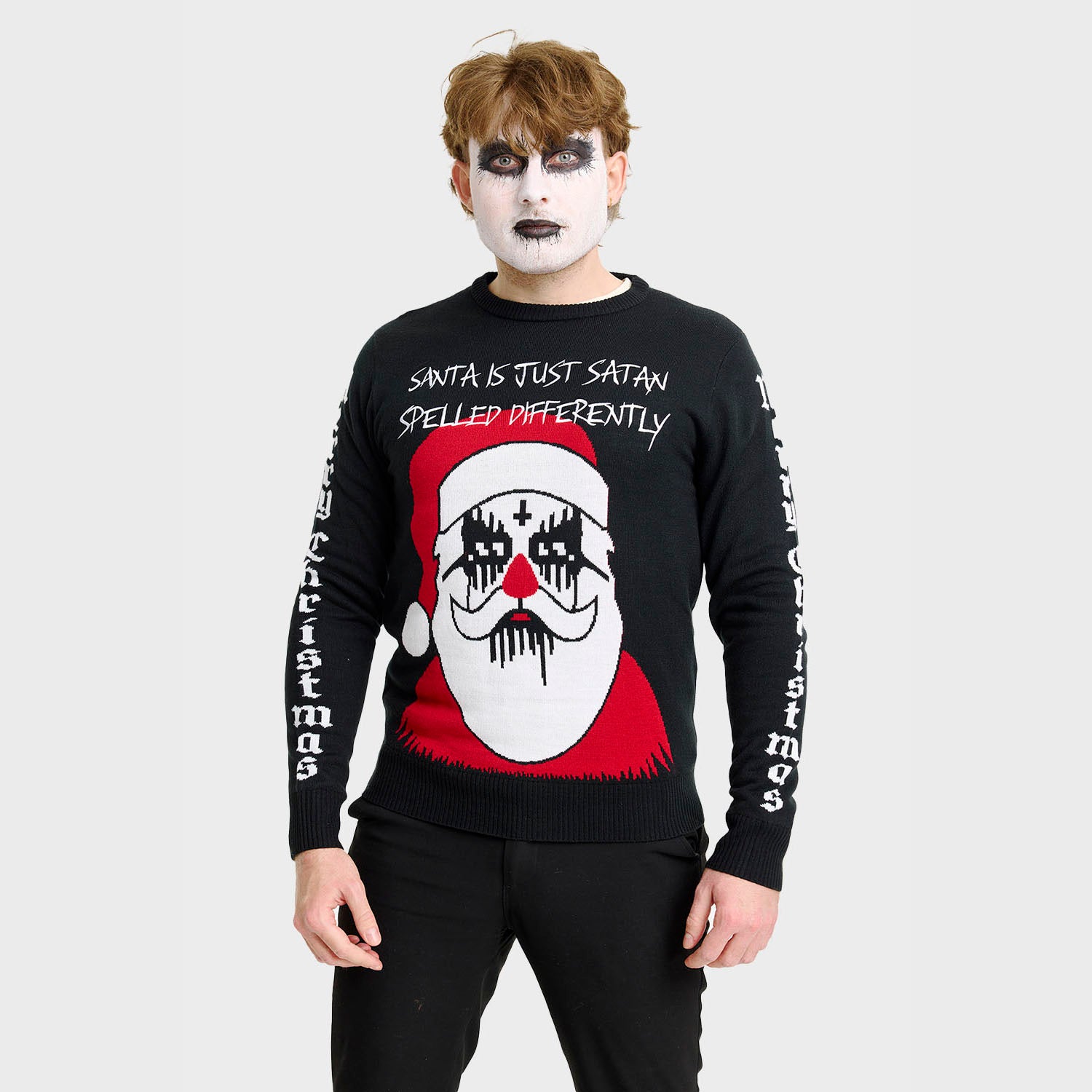 The satan julesweater  - Herre