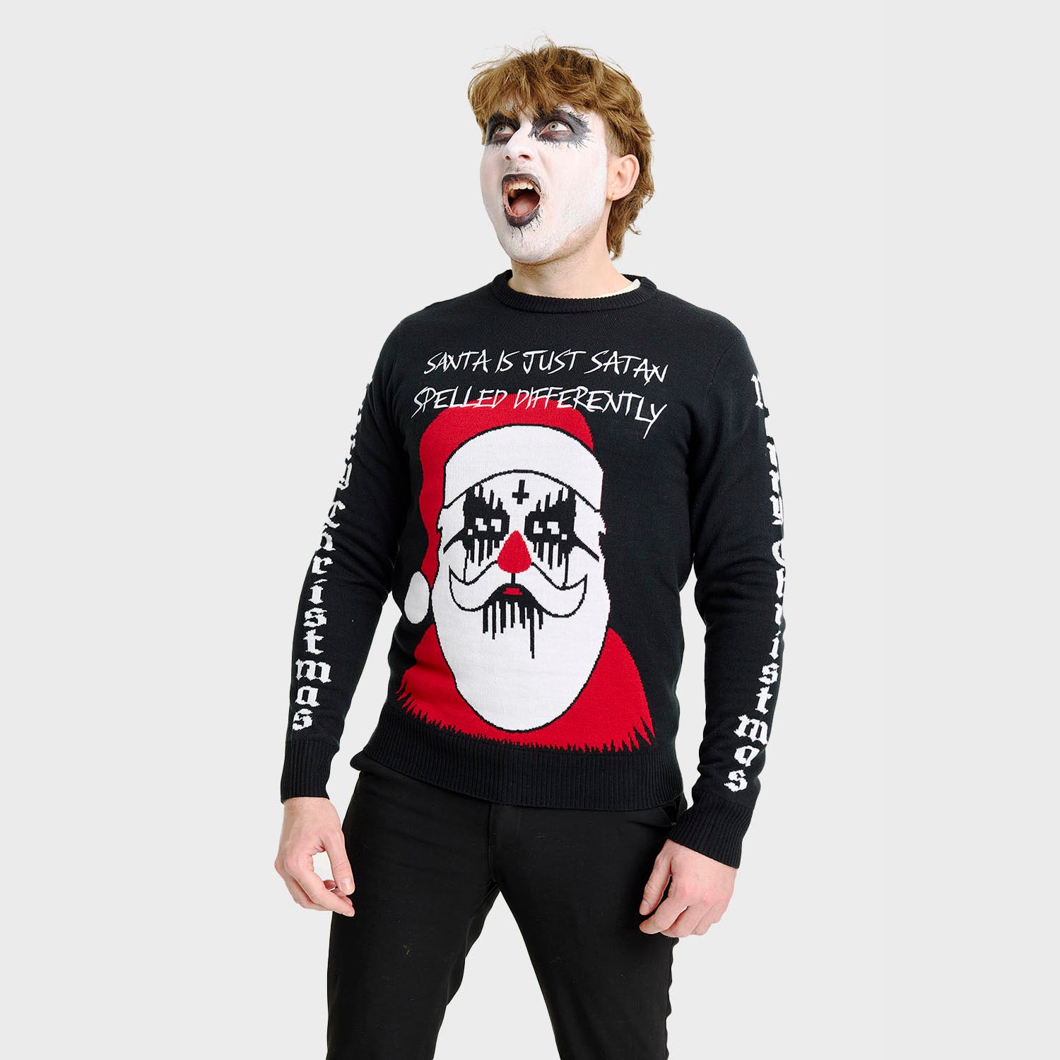 The satan julesweater  - Herre