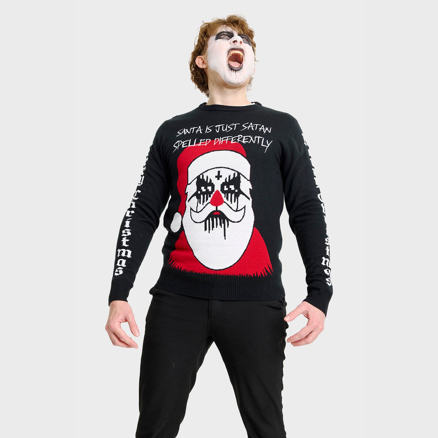 The satan julesweater  - Herre