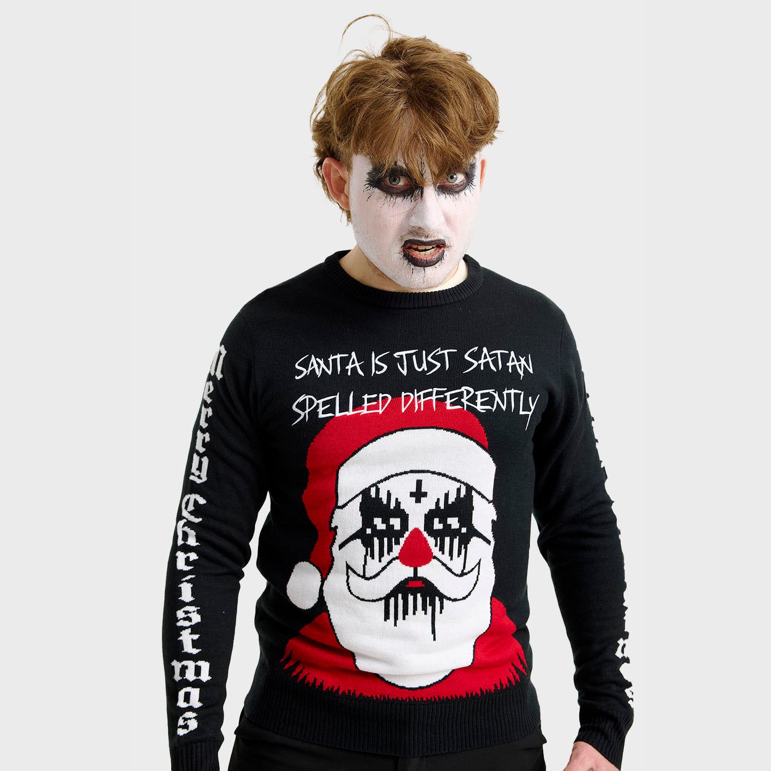 The satan julesweater  - Herre