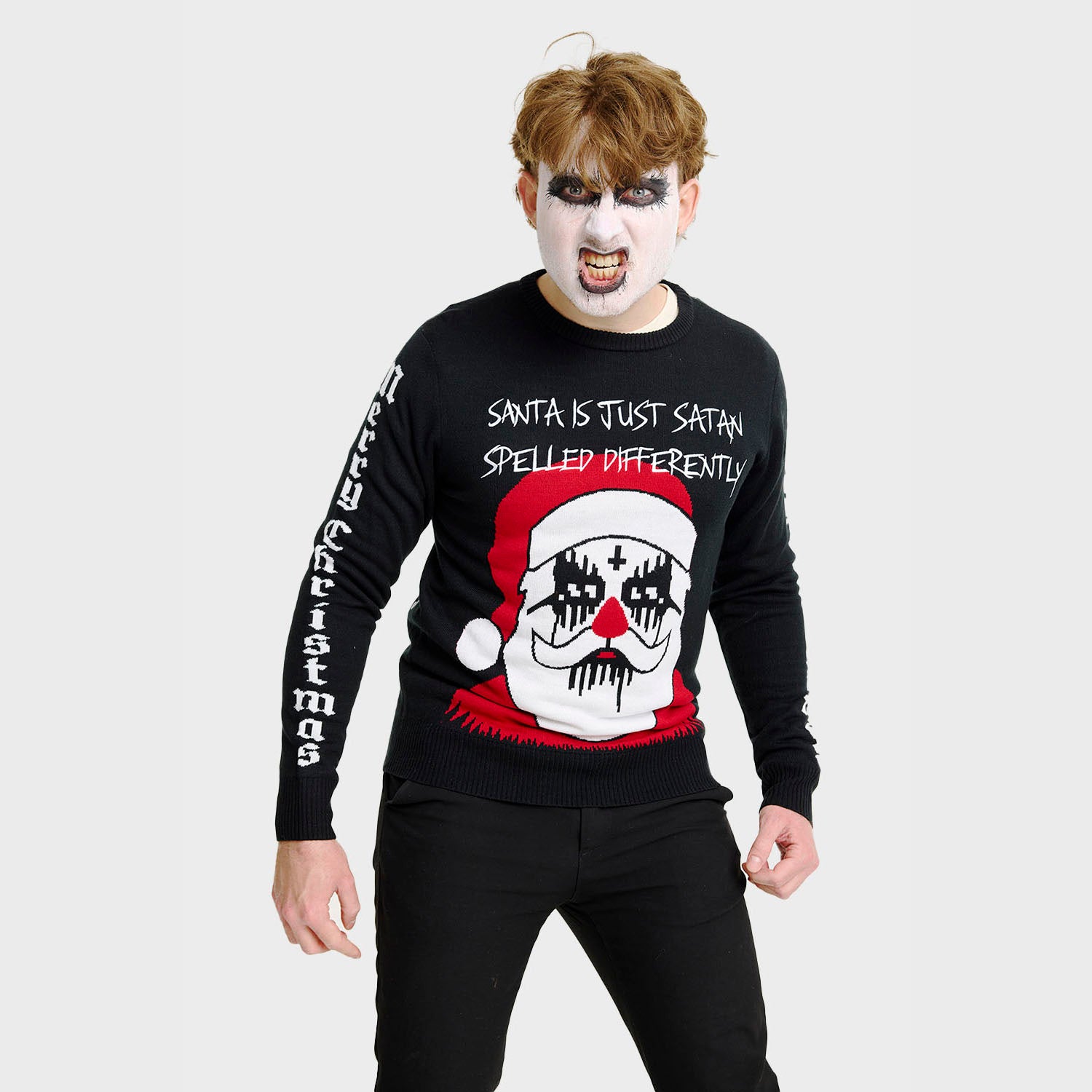 The satan julesweater  - Herre