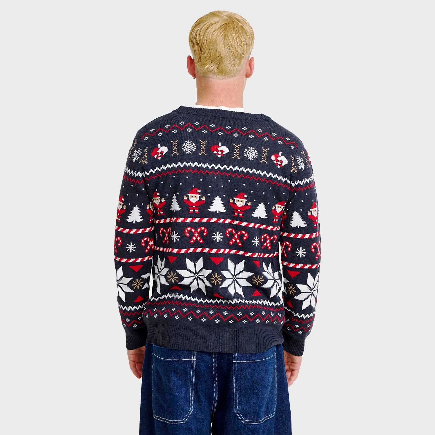 Santa's julecardigan - Herre