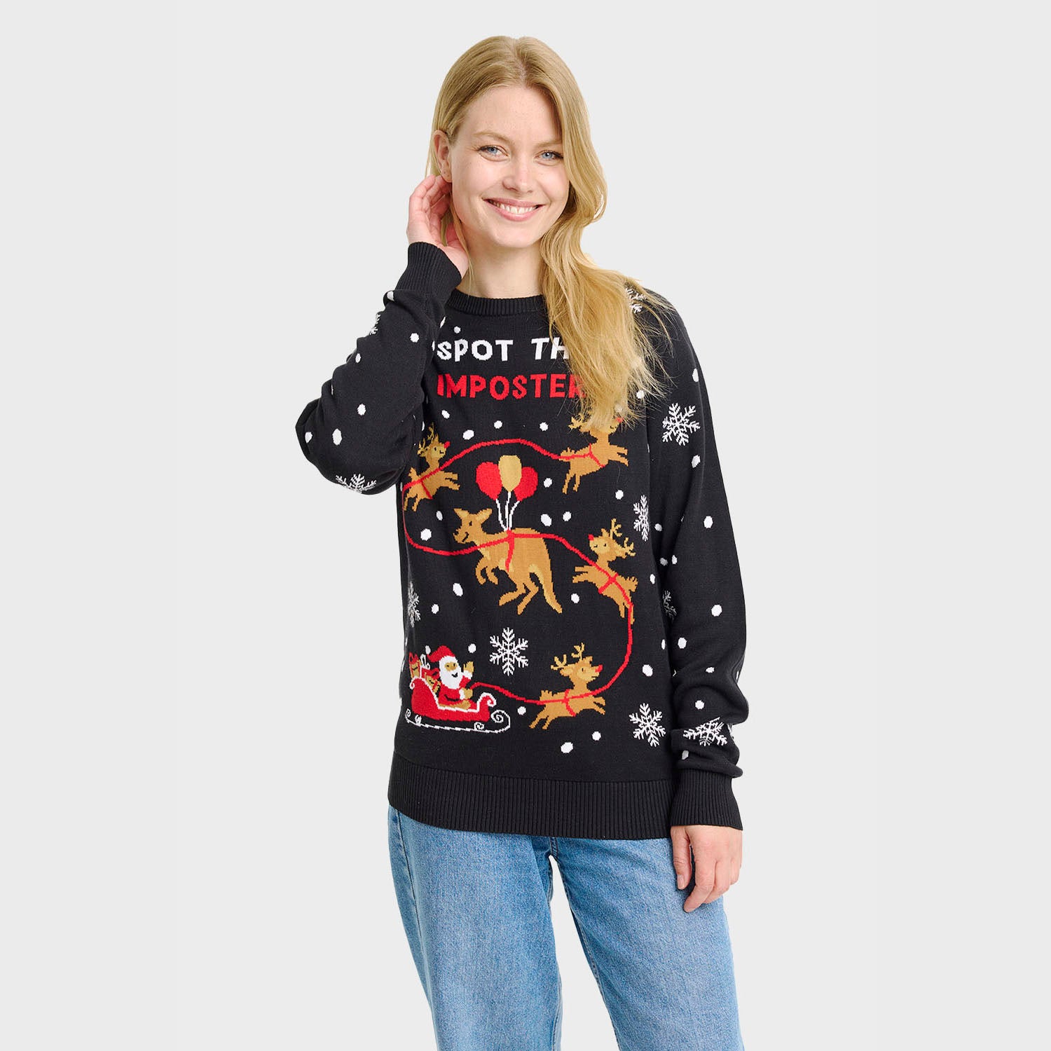 Imposter julesweater - Dame.