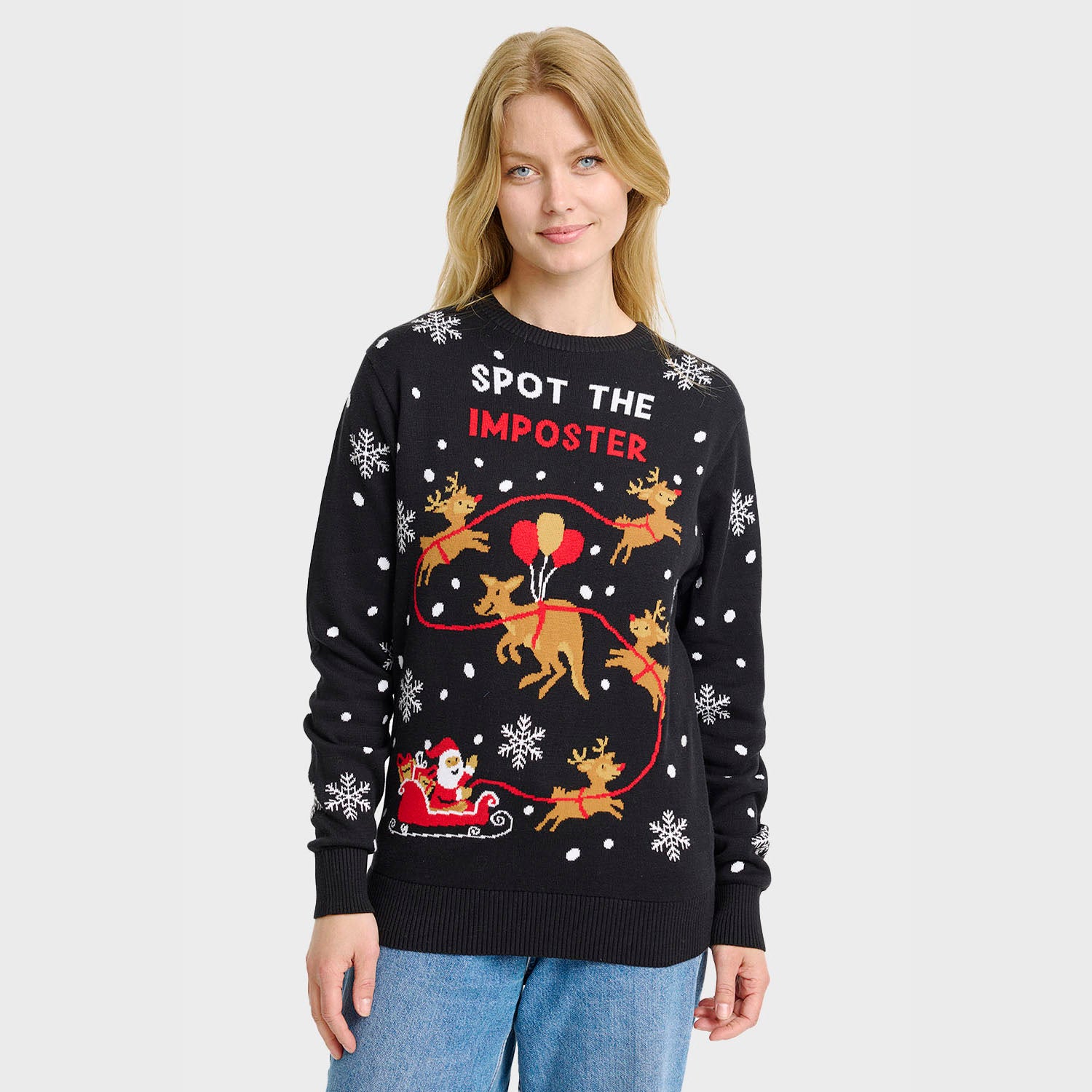Imposter julesweater - Dame.