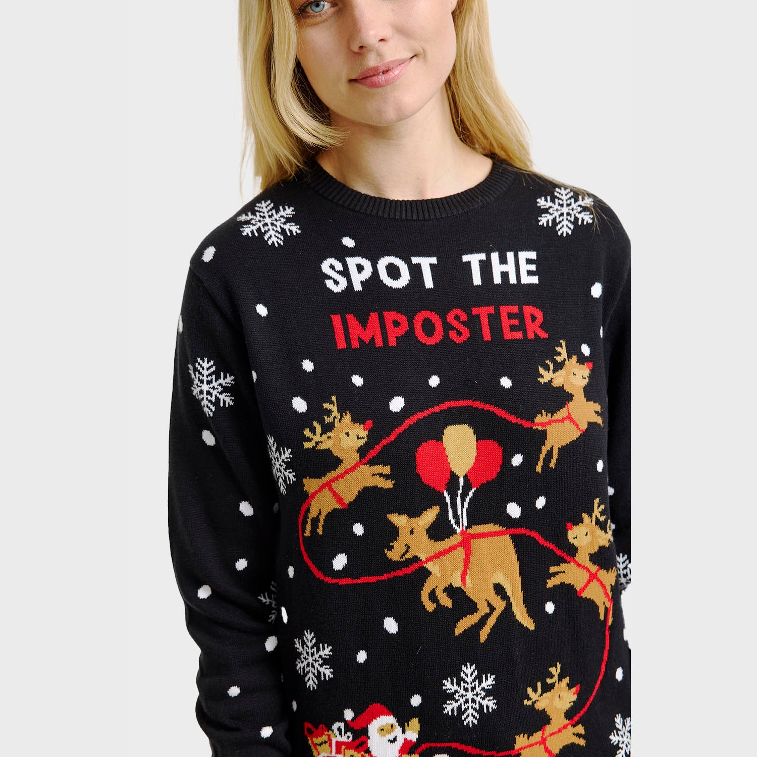 Imposter julesweater - Dame.