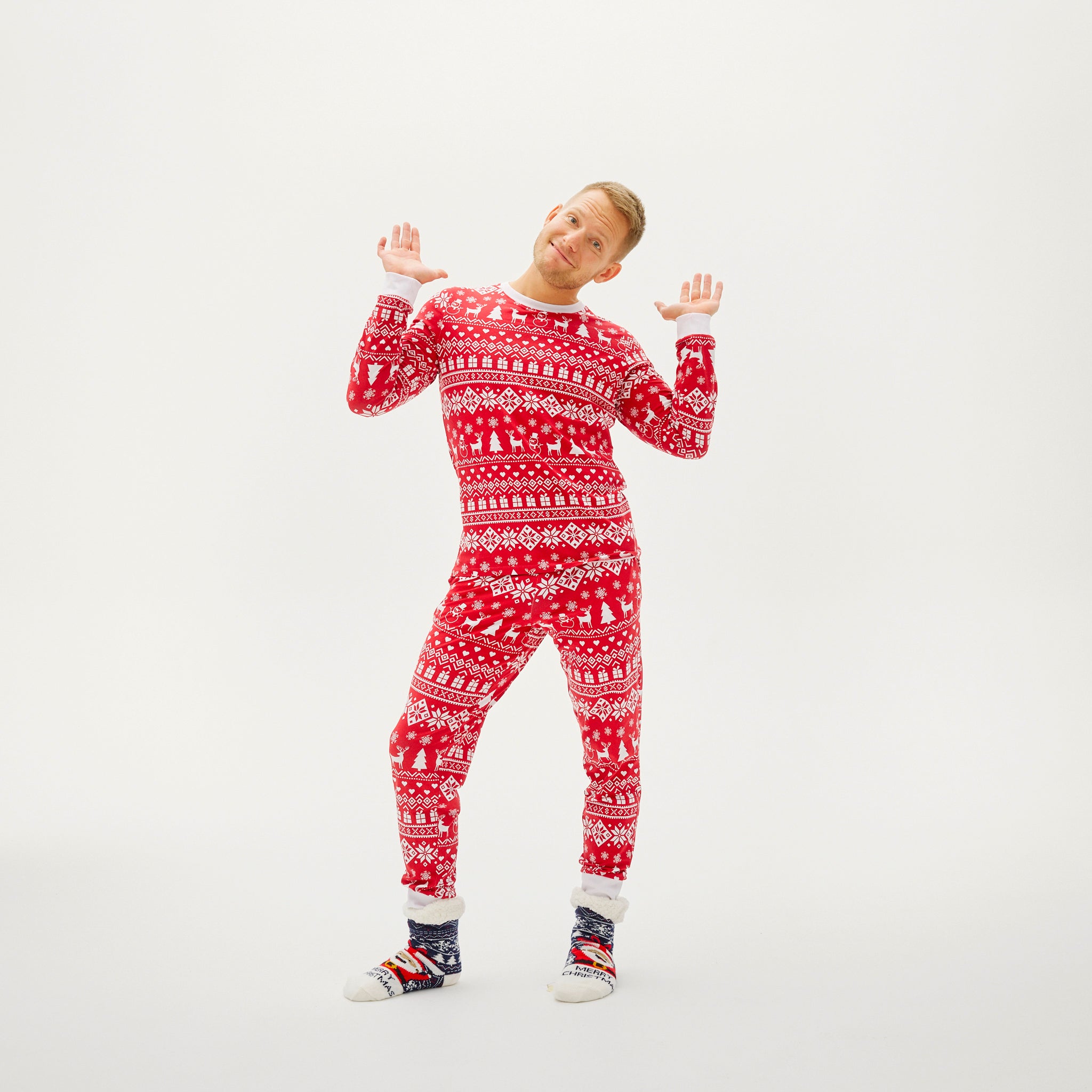 Anden sortering - The Peaceful Pyjamas Bordeaux - Herre.