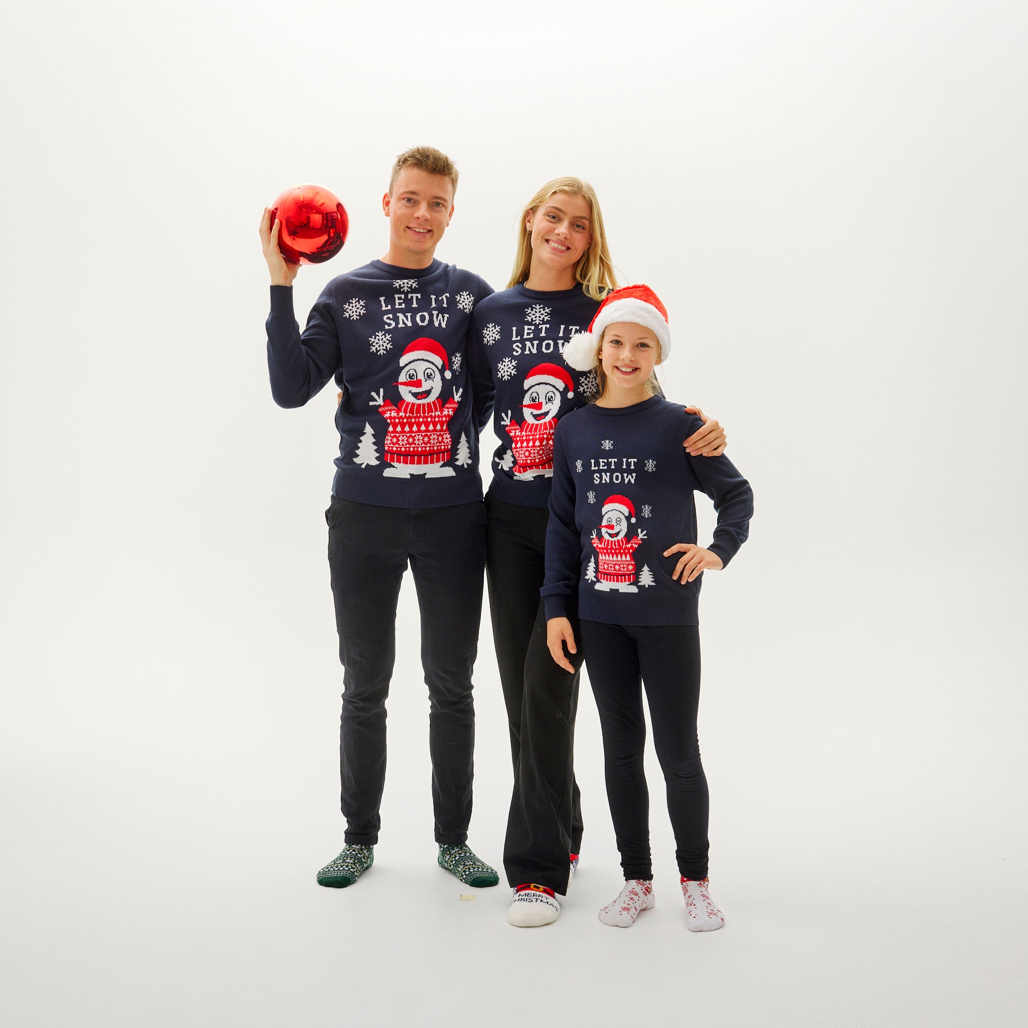 Let It Snow Sweater - Børn