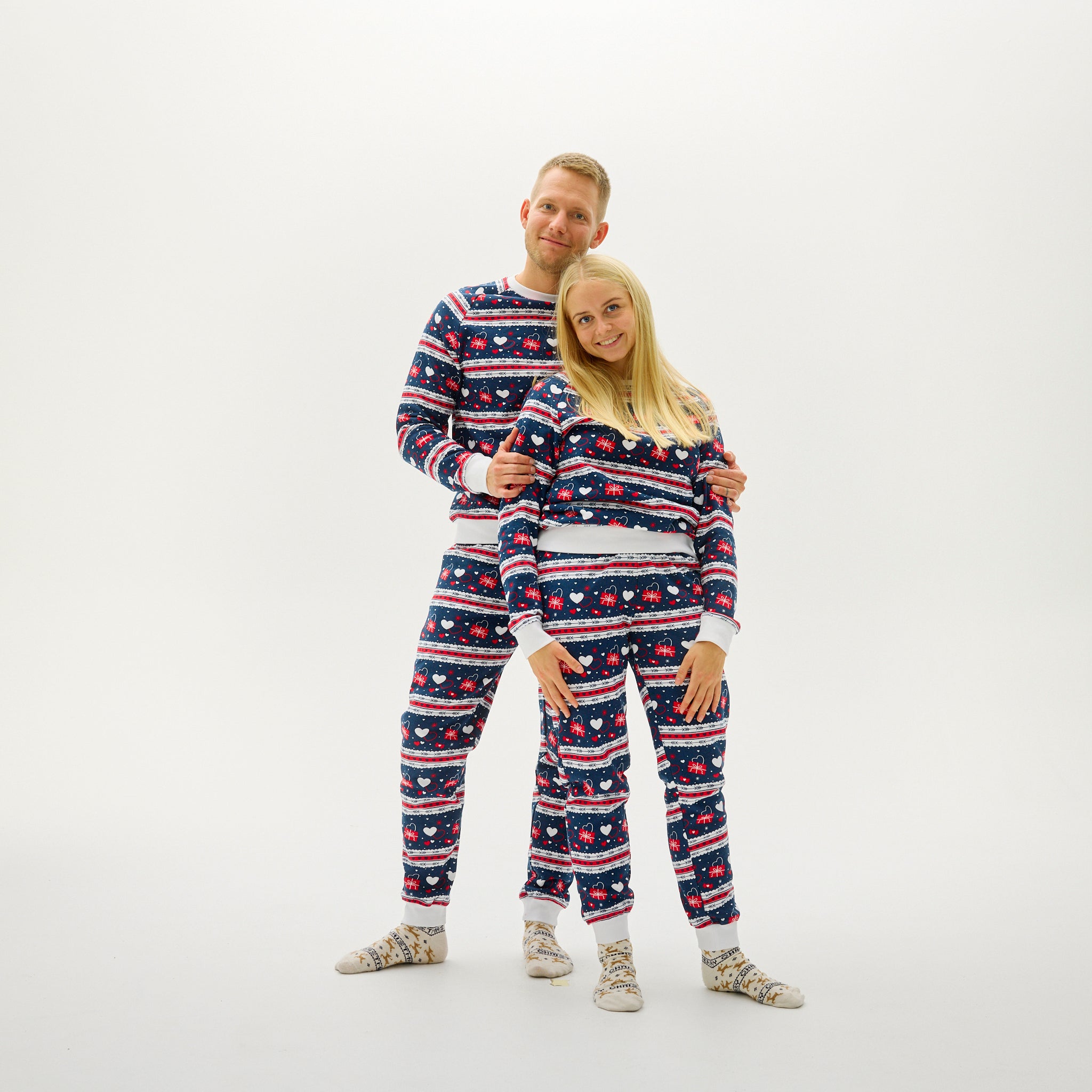 Valentinessæt Navy - Herre.