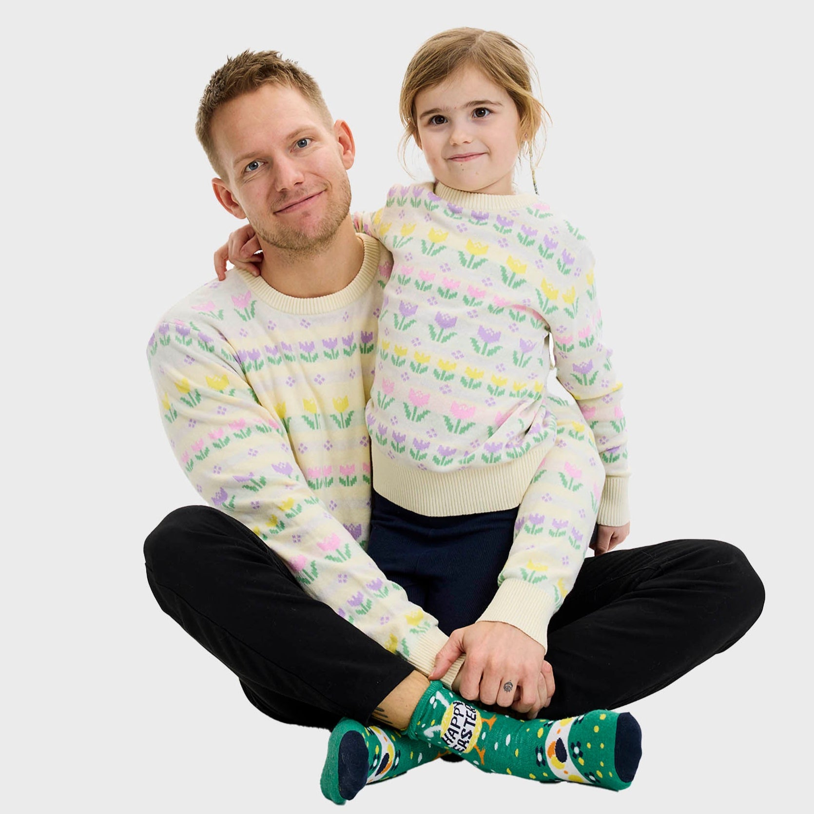 Påskeliljens påskesweater - Herre