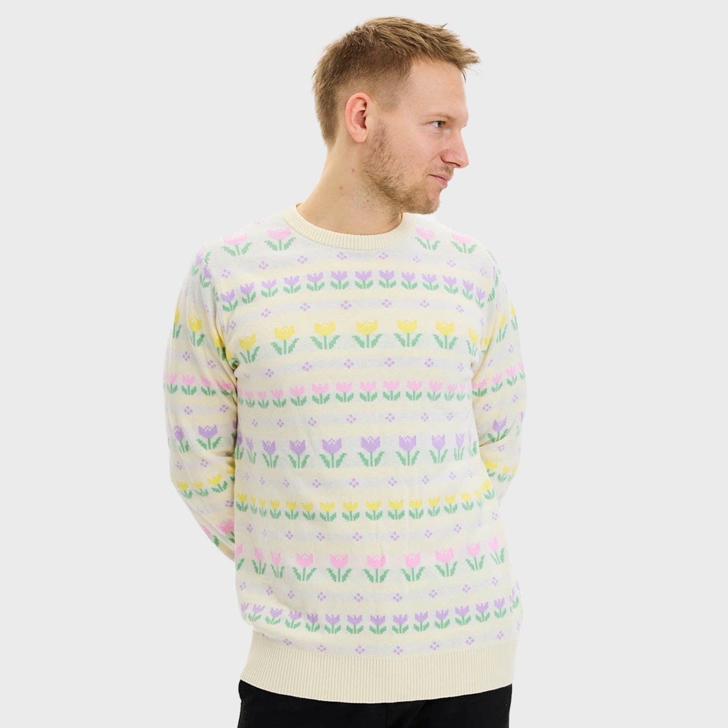 Påskeliljens påskesweater - Herre