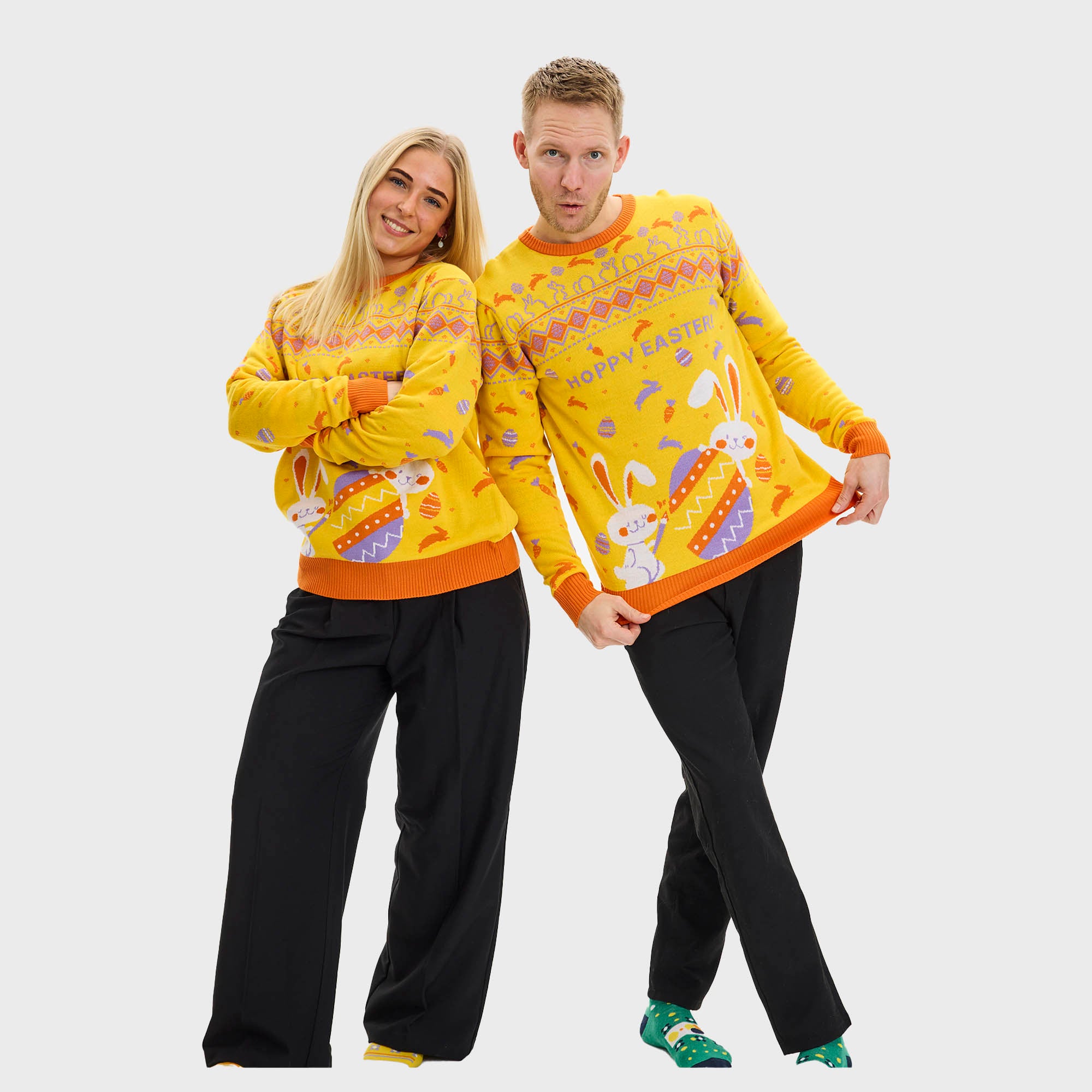 Eggcercise Påskesweateren - Herre