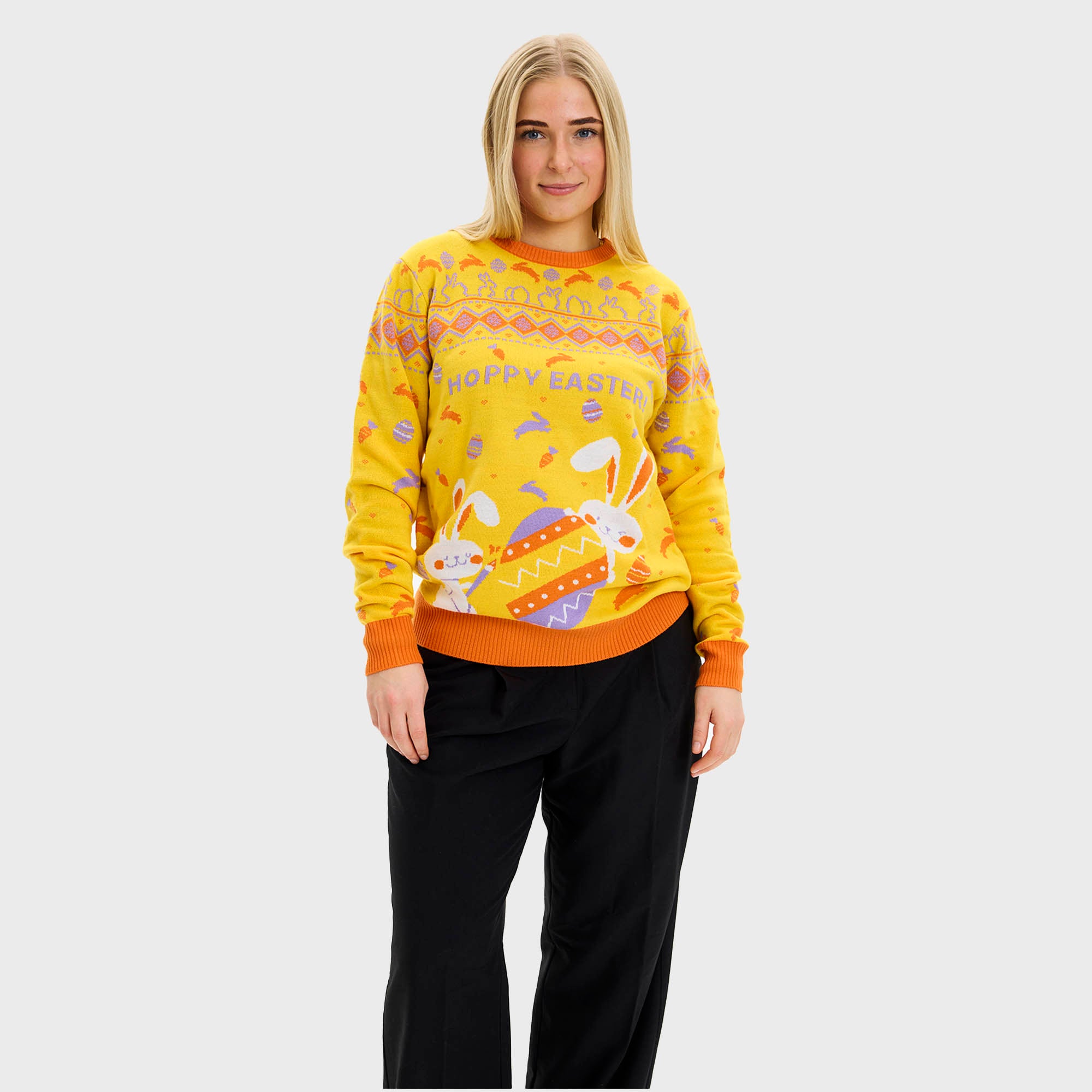 Eggcercise Påskesweateren - Dame