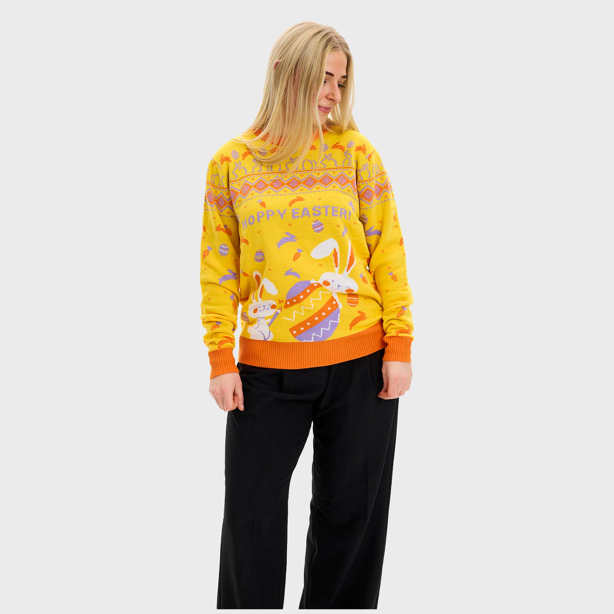 Eggcercise Påskesweateren - Dame