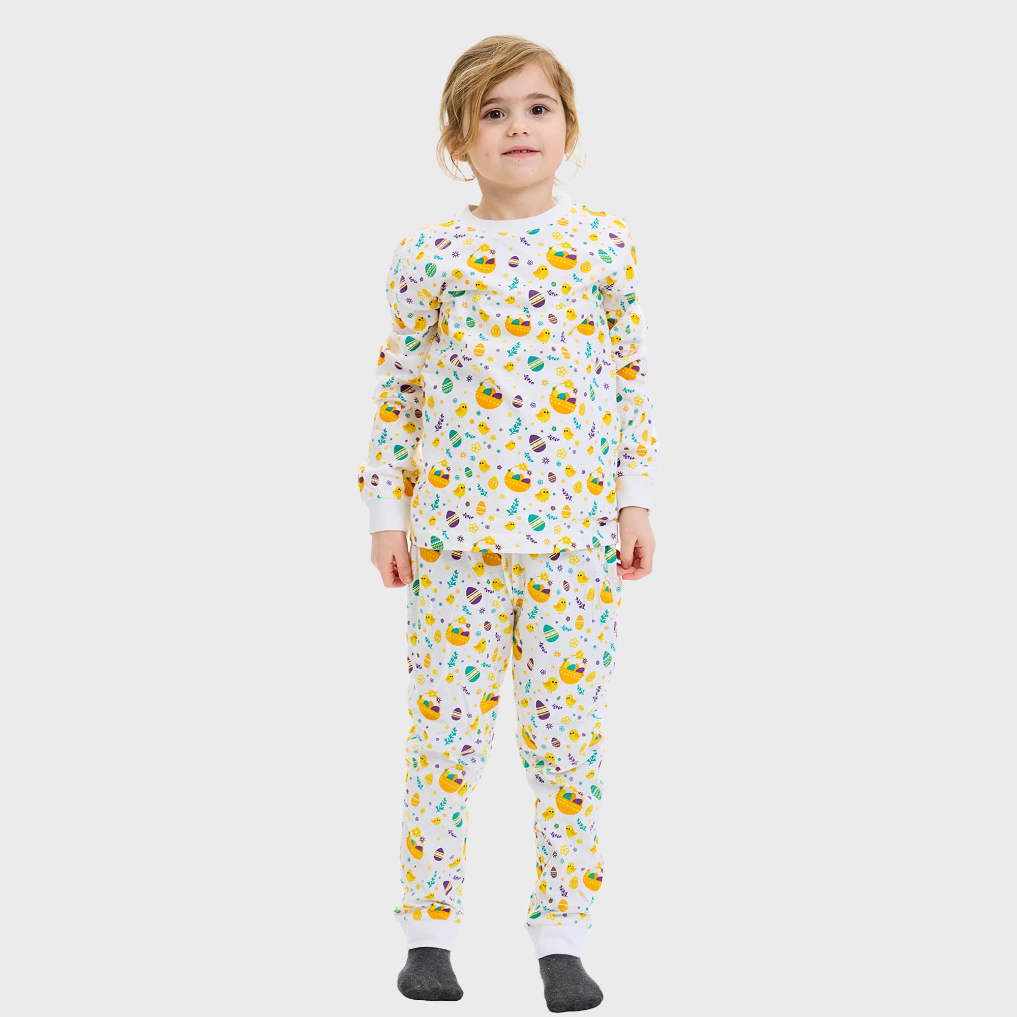 Påskekyllingens Påskepyjamas - Børn.