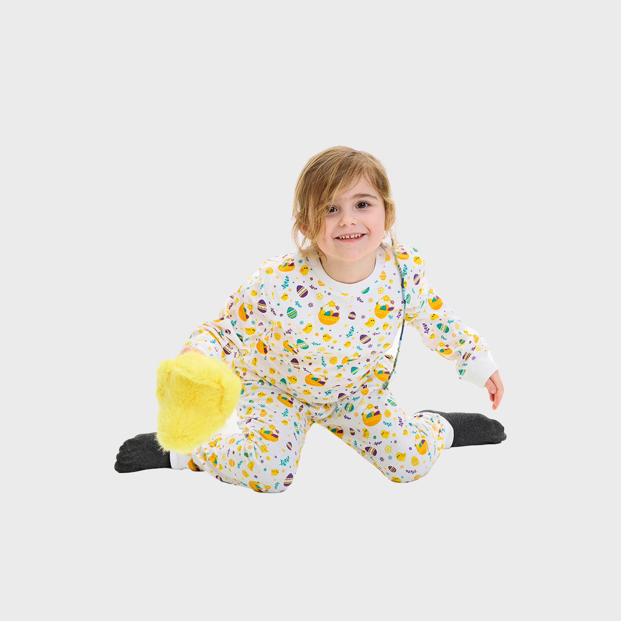 Påskekyllingens Påskepyjamas - Børn.