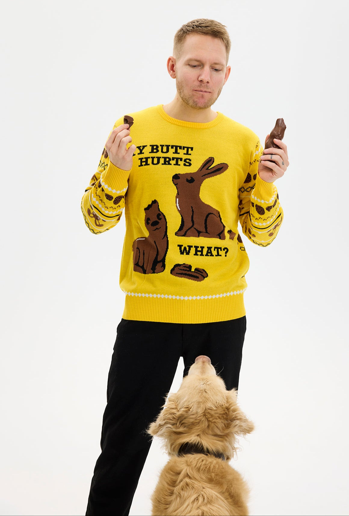 Påskekaninens påskesweater - Herre