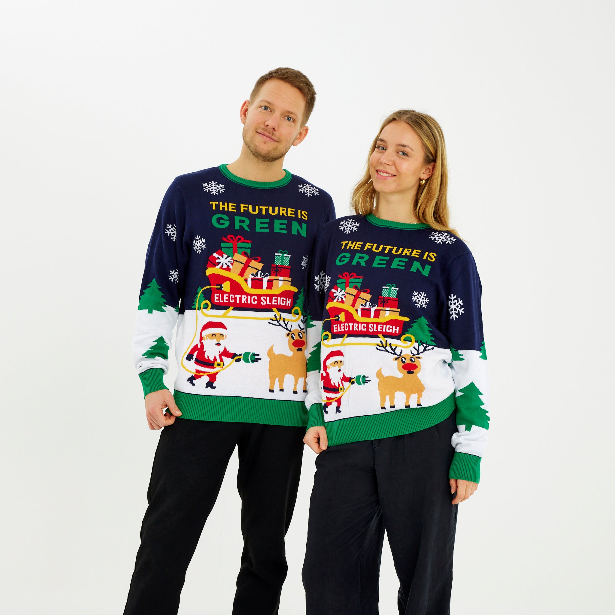 The Electric Christmas Sweater - Herre.