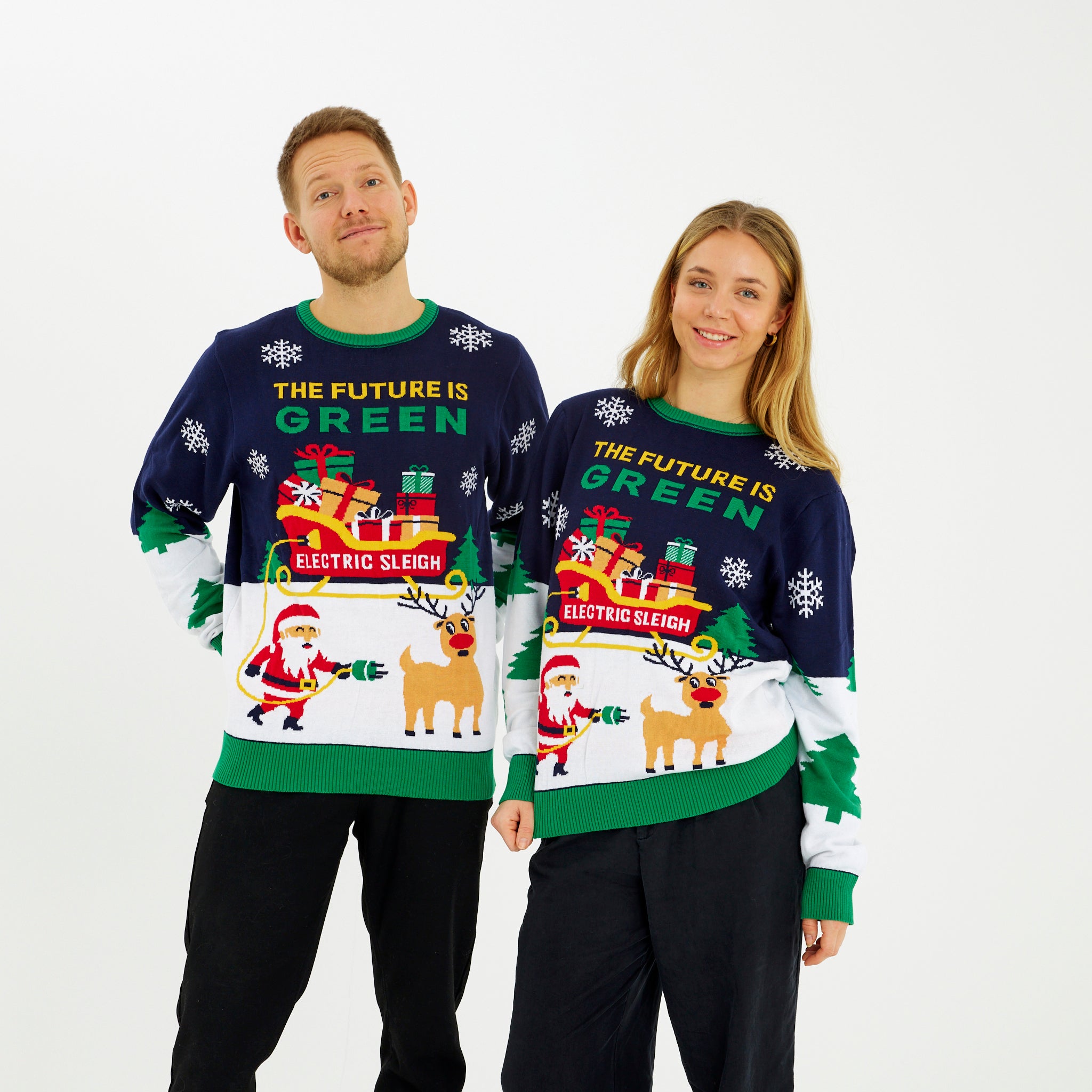 The Electric Christmas Sweater - Herre.