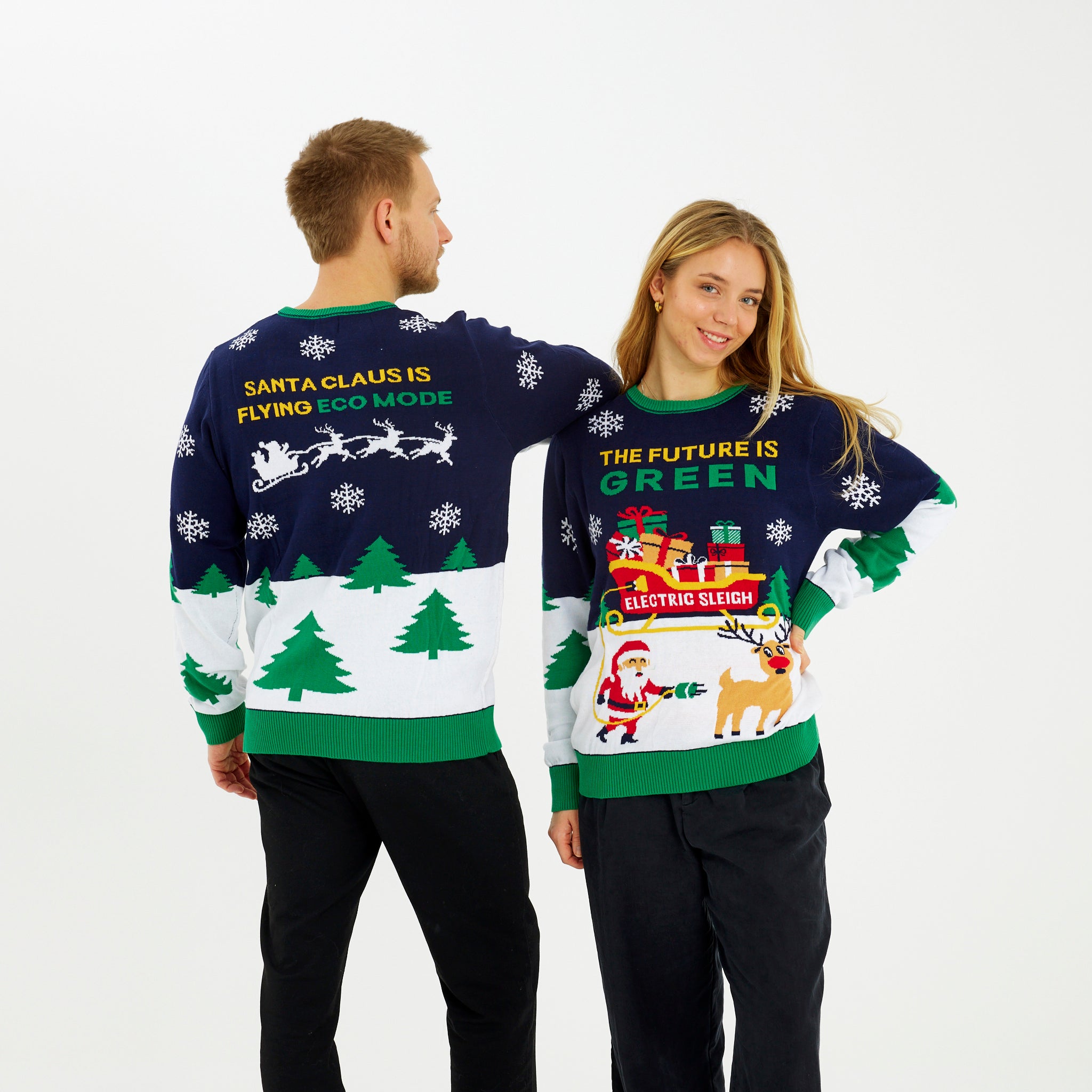 The Electric Christmas Sweater - Herre.