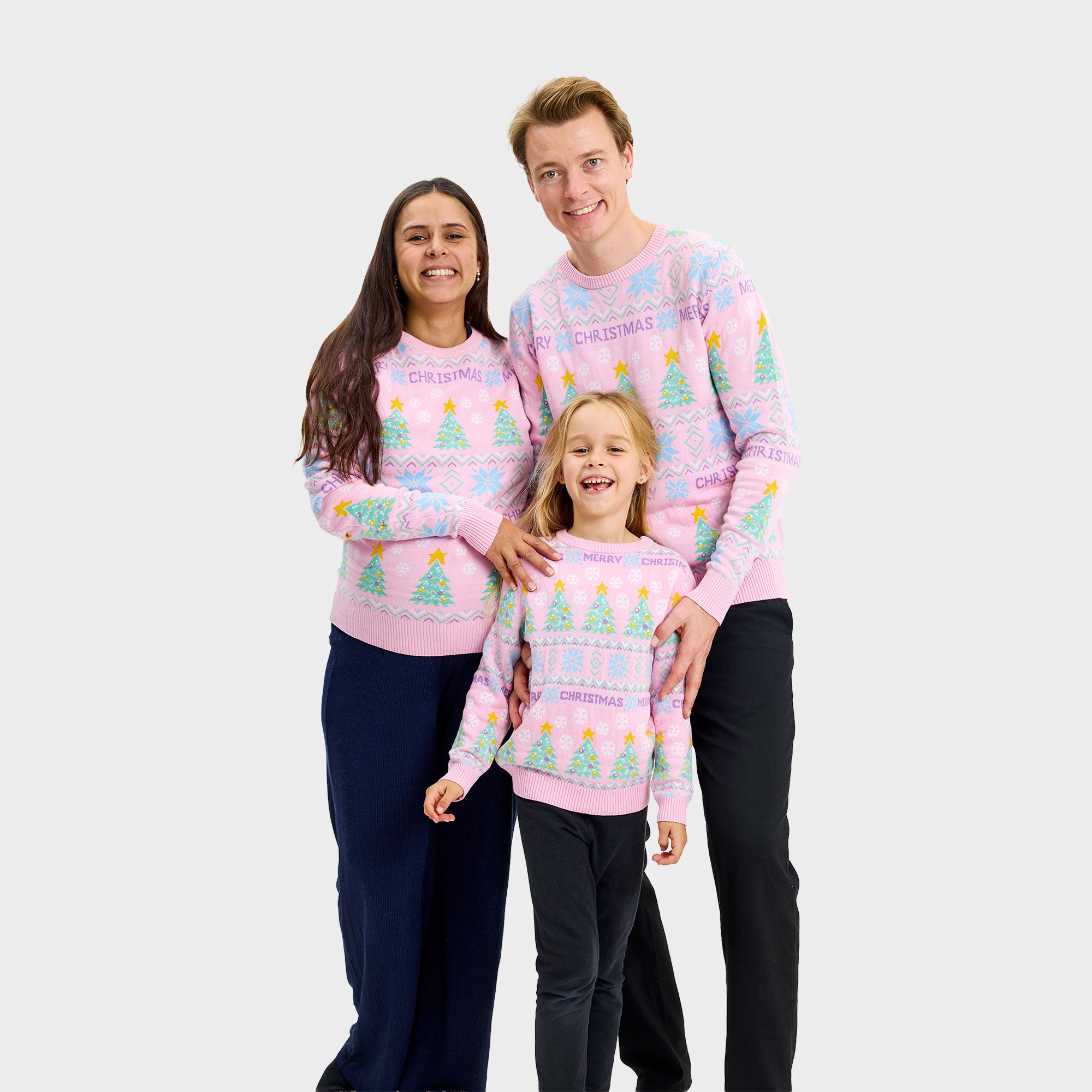 Den pinke julesweater - Dame.