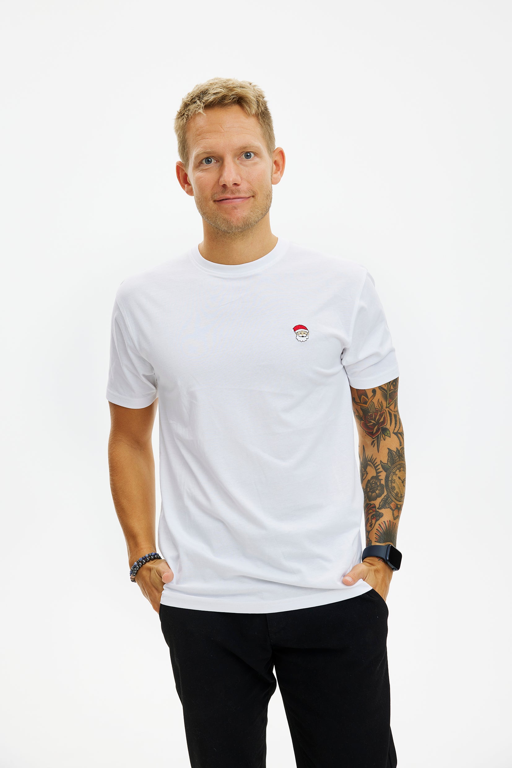 The Santa Claus T-shirt white - 24ORGA11