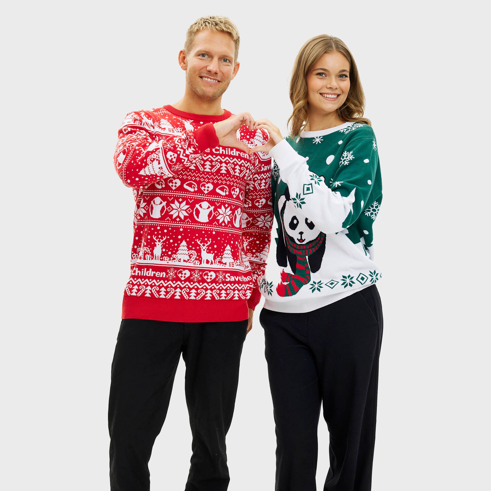 WWF - Pandaens julesweater - Dame.