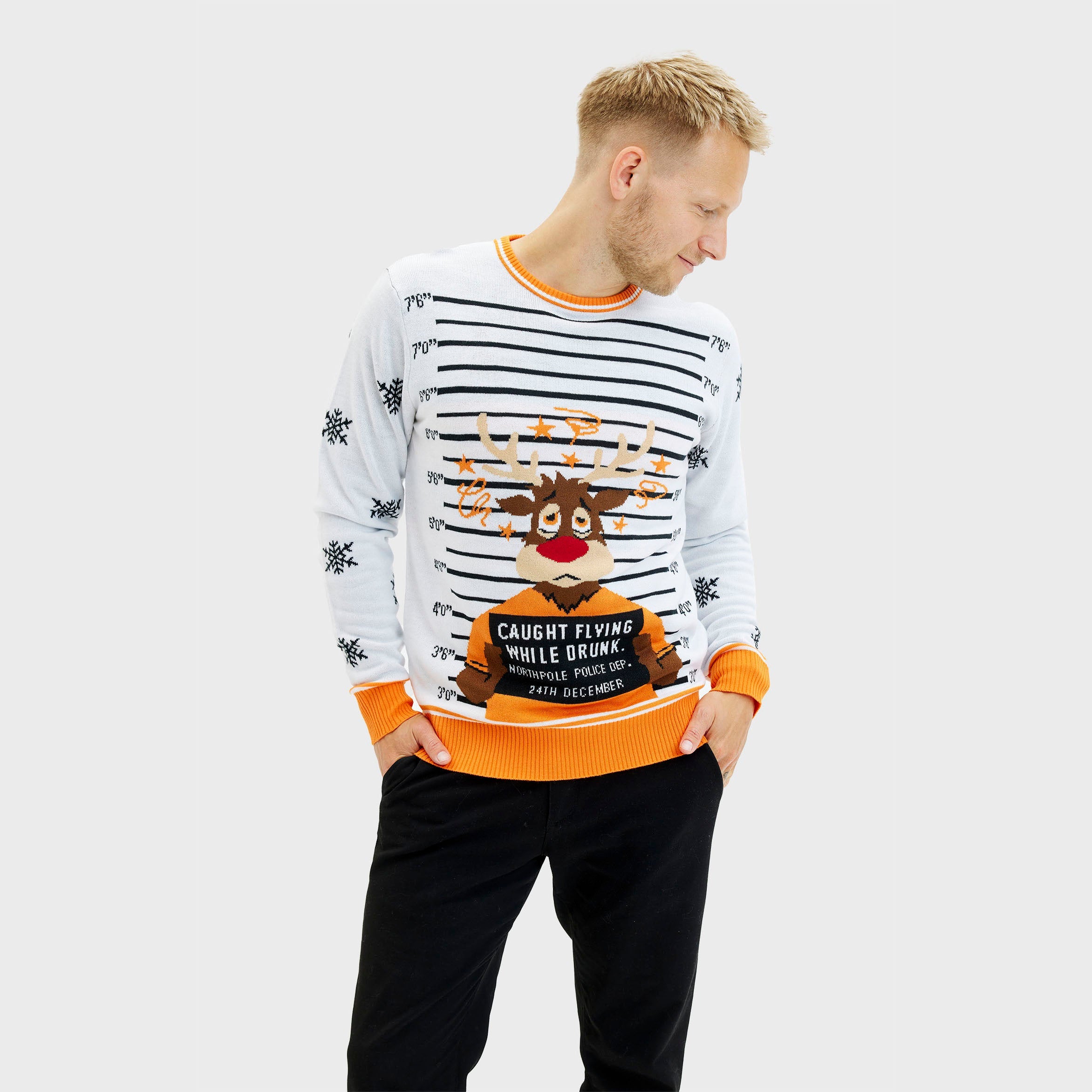 Criminal Rudolph julesweateren - Herre