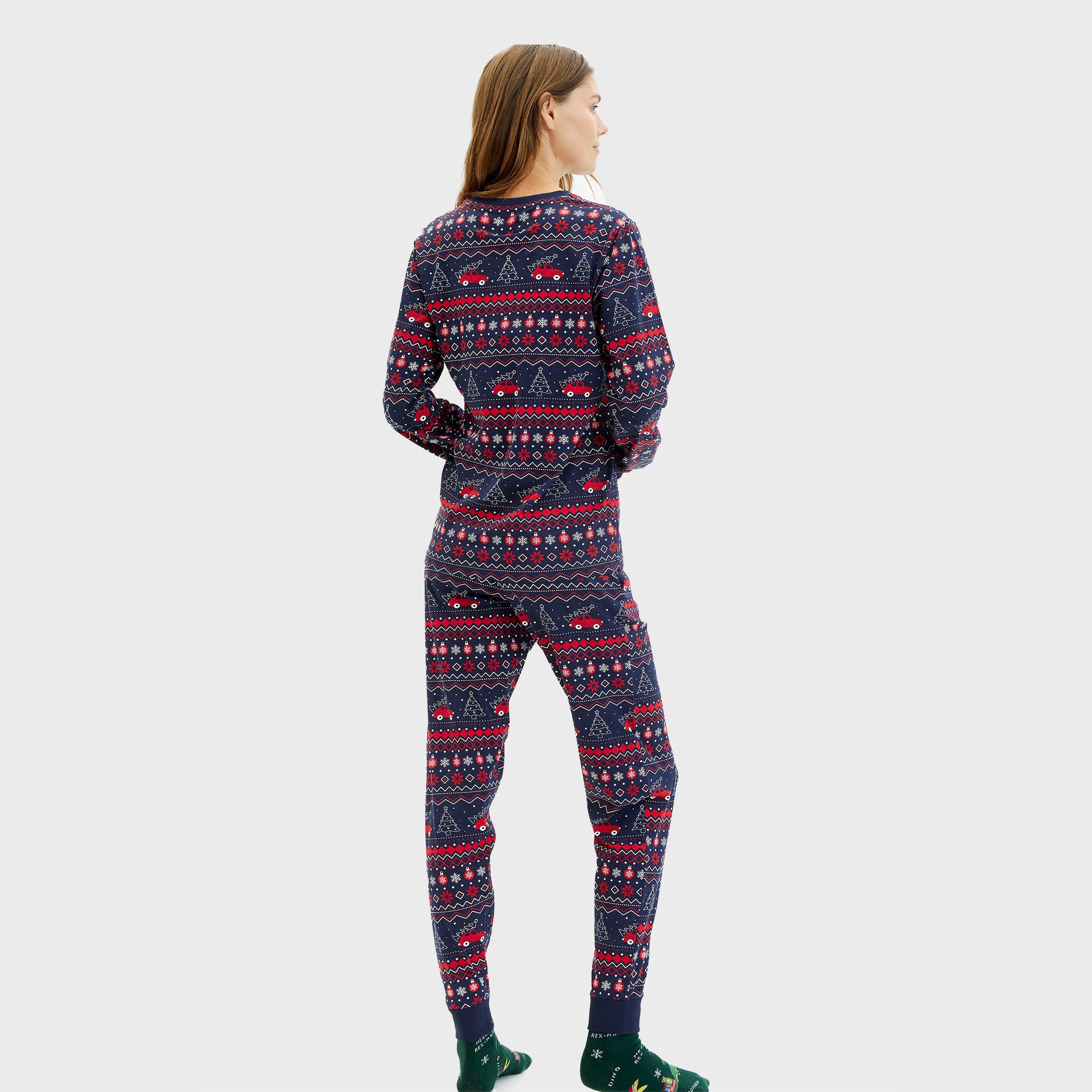 Driving home for Christmas pyjamas - Dame.